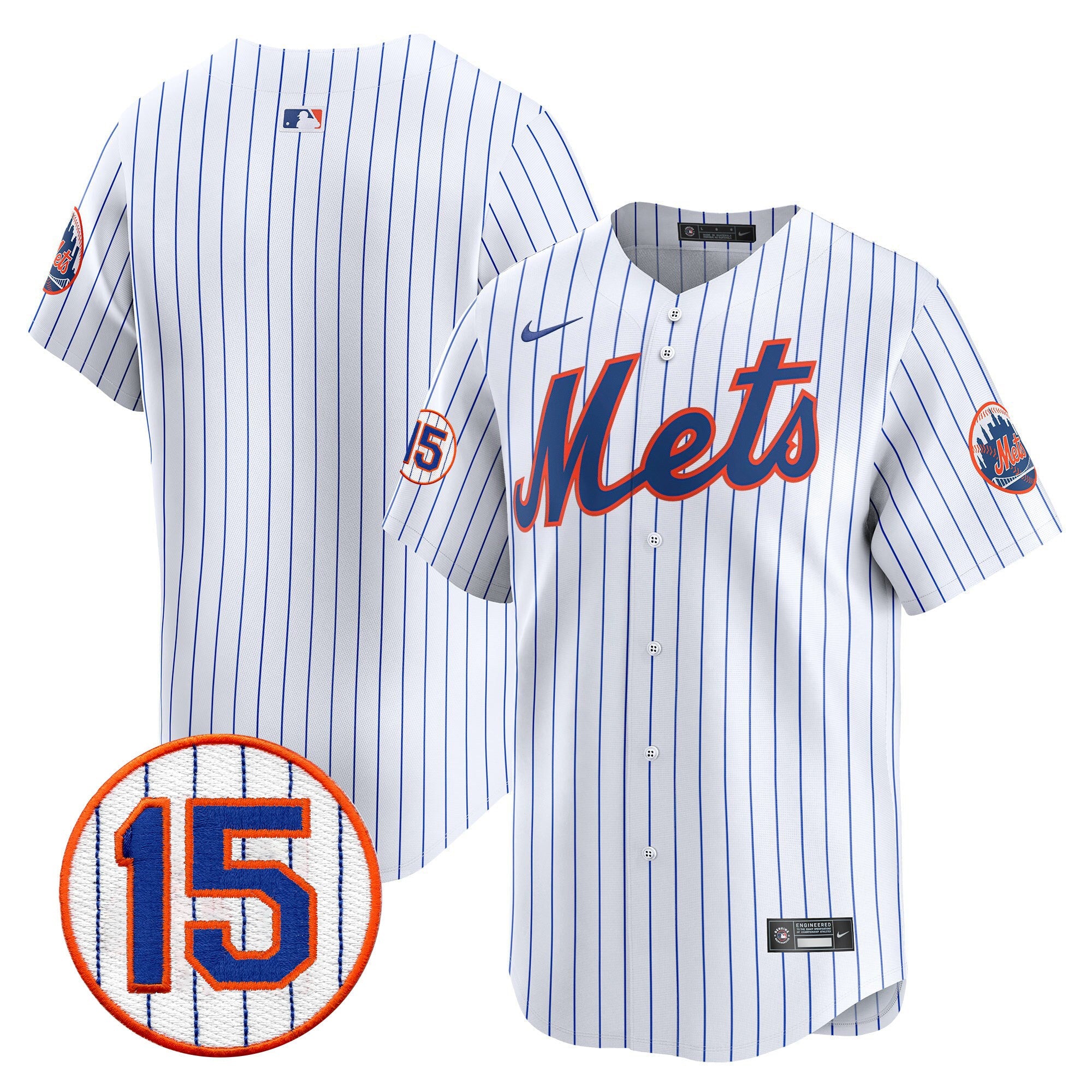 Men’s New York Jerry Grote Patch Vapor Premier Limited Jersey