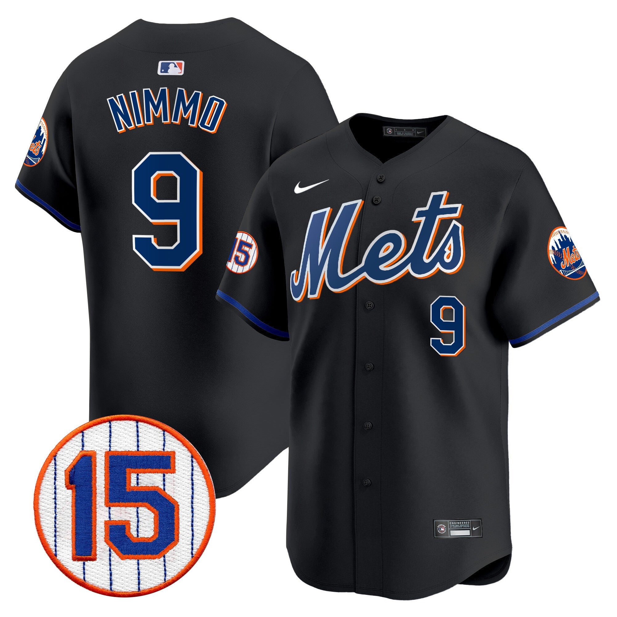 Men’s New York Jerry Grote Patch Vapor Premier Limited Jersey