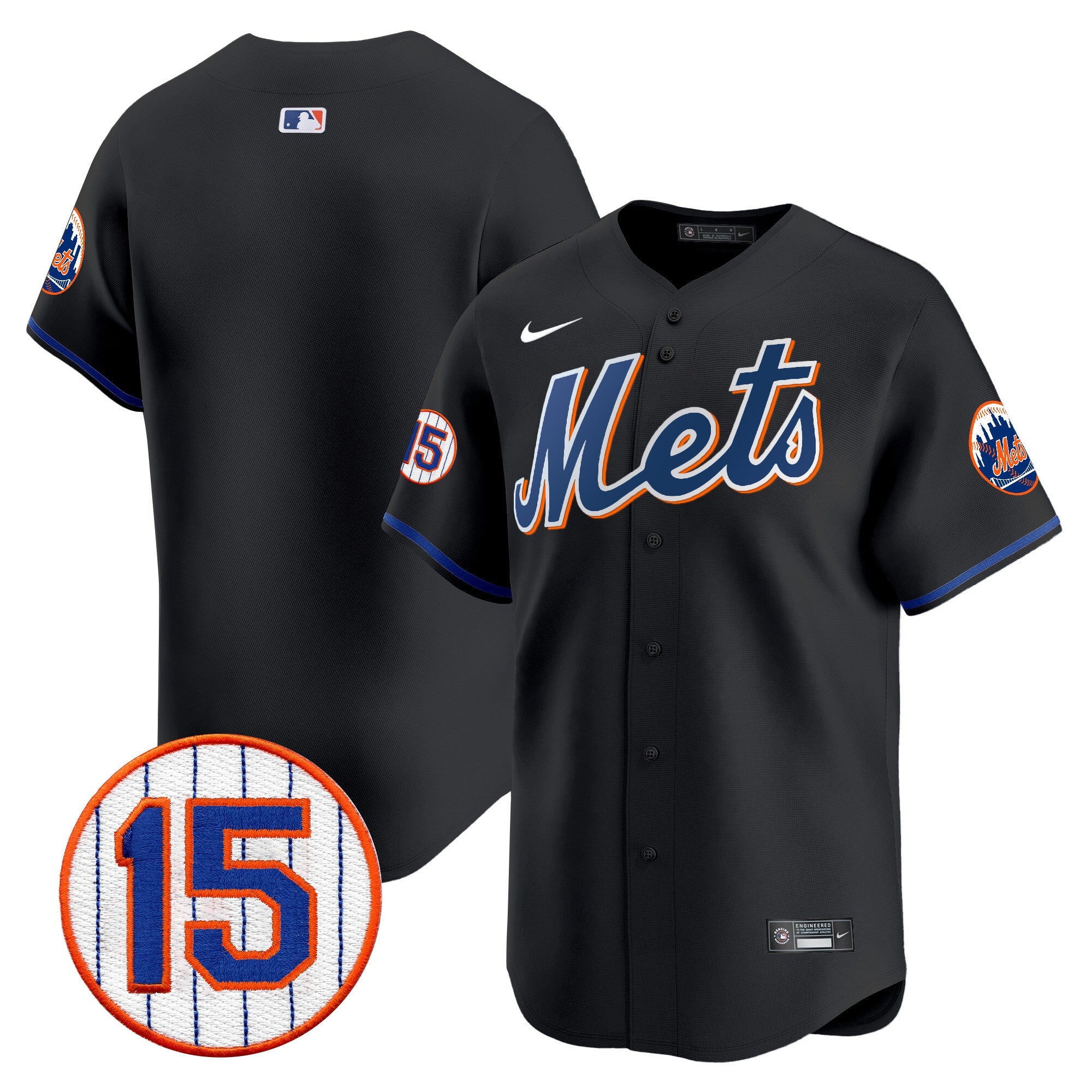 Men’s New York Jerry Grote Patch Vapor Premier Limited Jersey