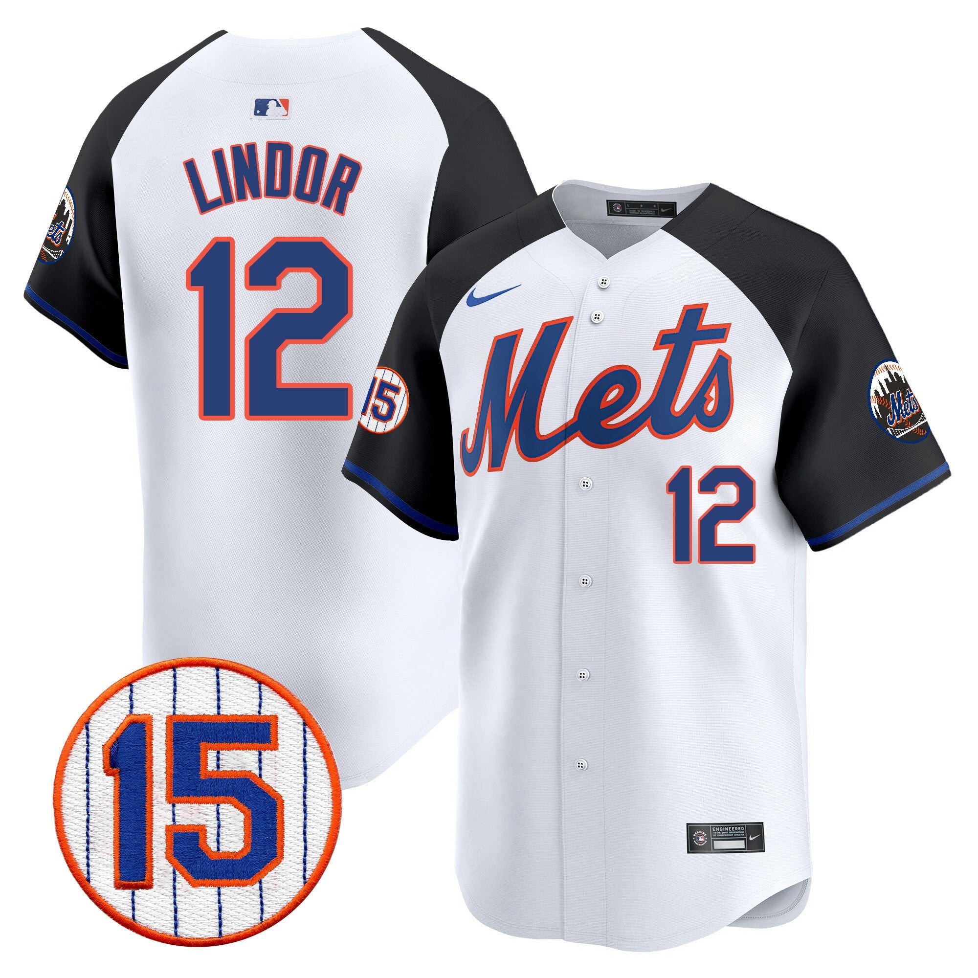 Men’s New York Jerry Grote Patch Vapor Premier Limited Jersey