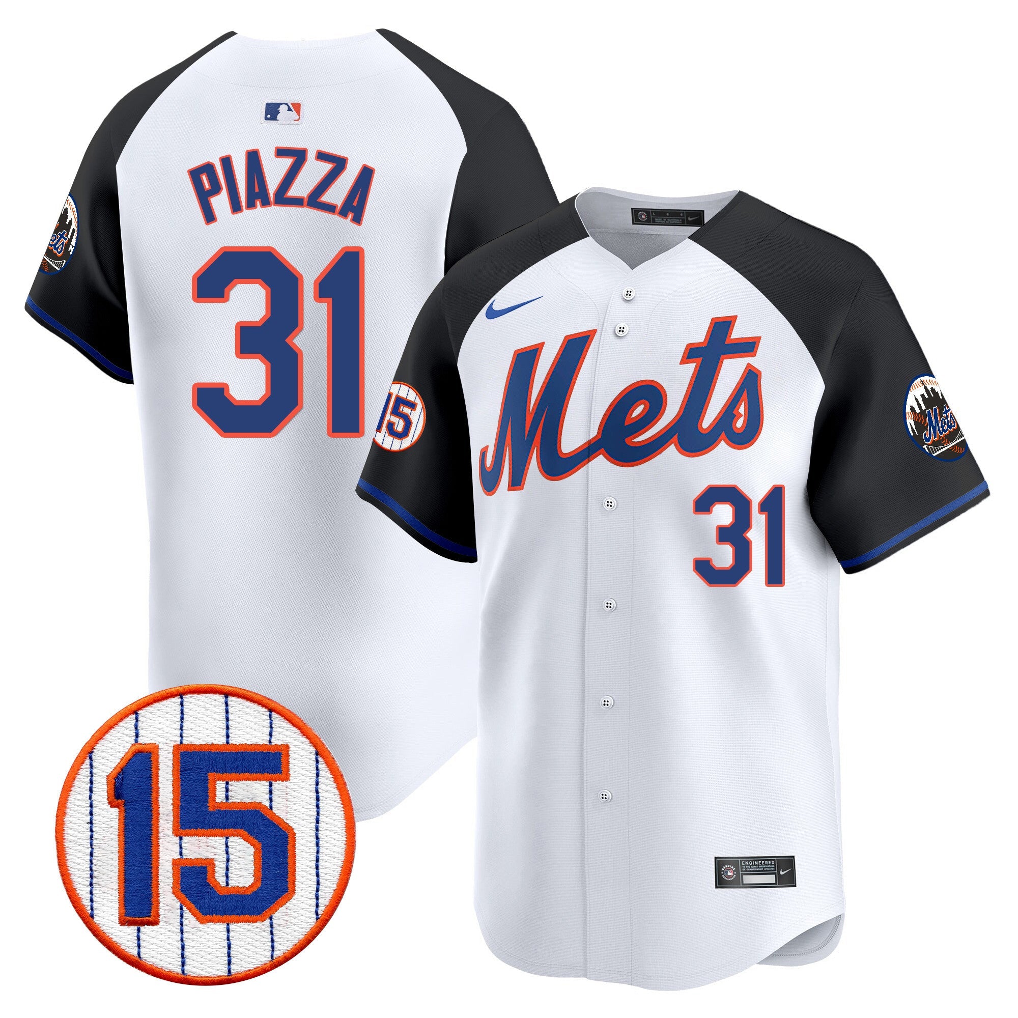 Men’s New York Jerry Grote Patch Vapor Premier Limited Jersey