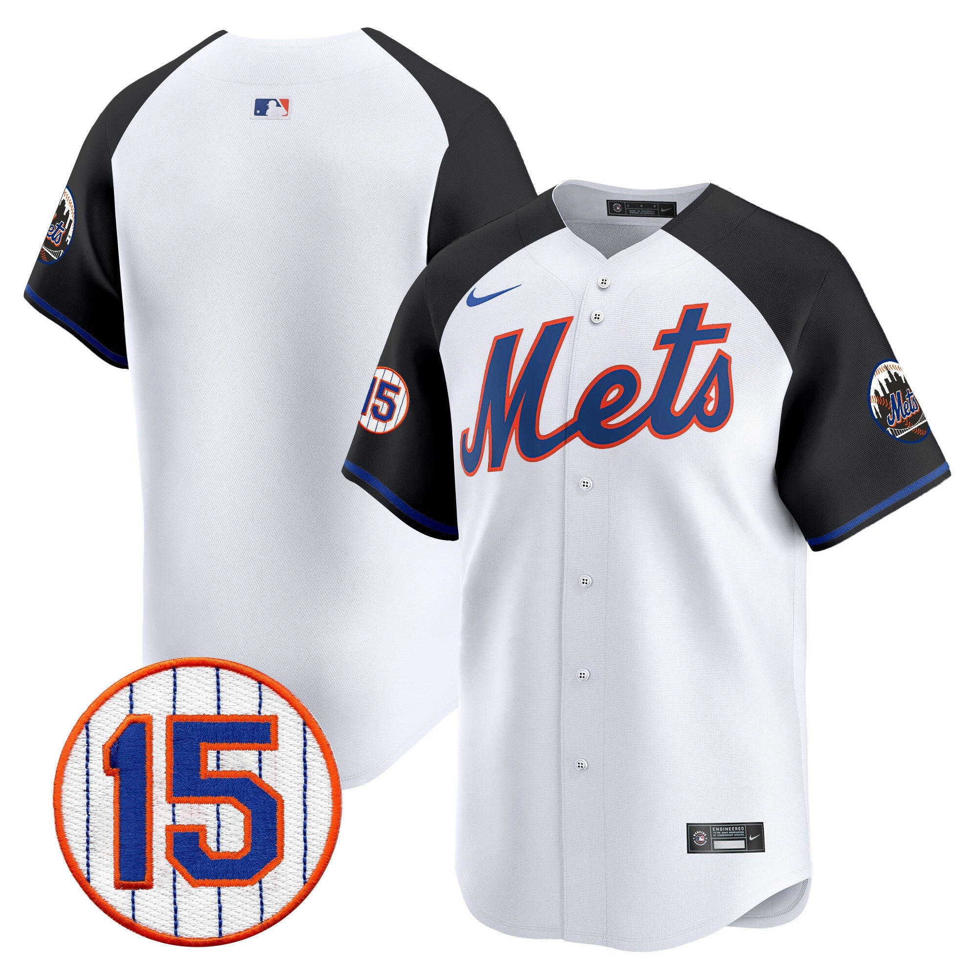 Men’s New York Jerry Grote Patch Vapor Premier Limited Jersey