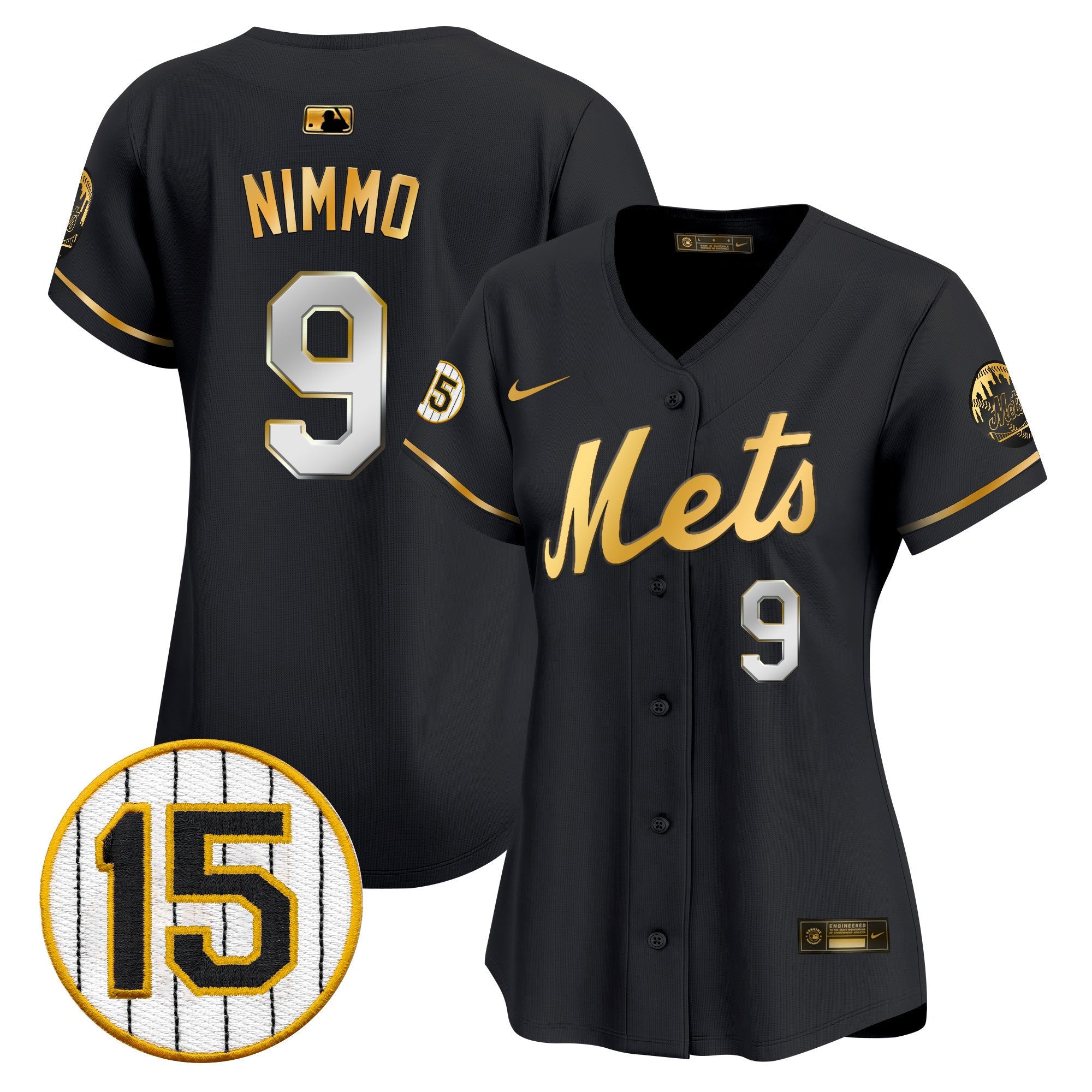 Women’s New York Jerry Grote Patch Vapor Premier Limited Jersey