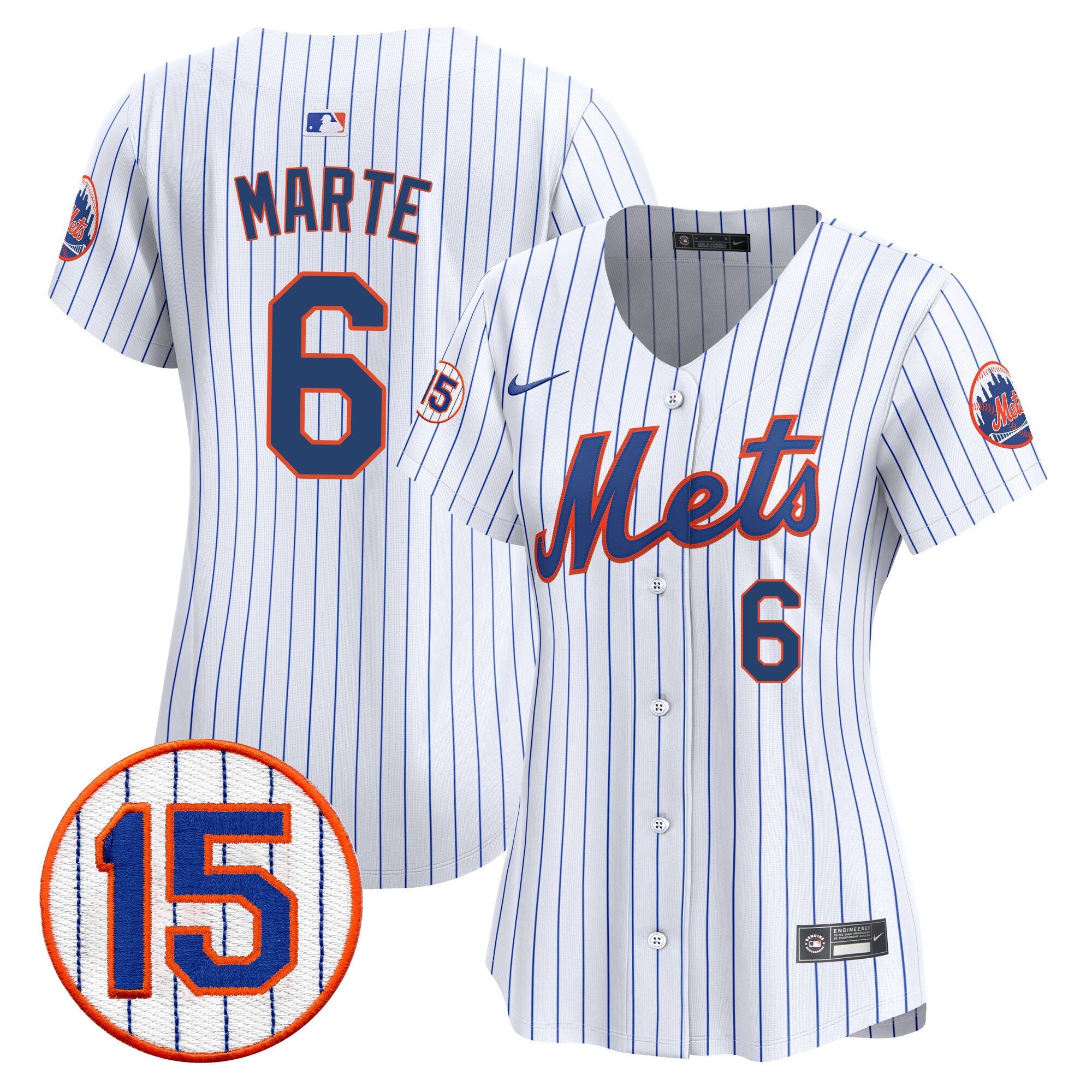 Women’s New York Jerry Grote Patch Vapor Premier Limited Jersey