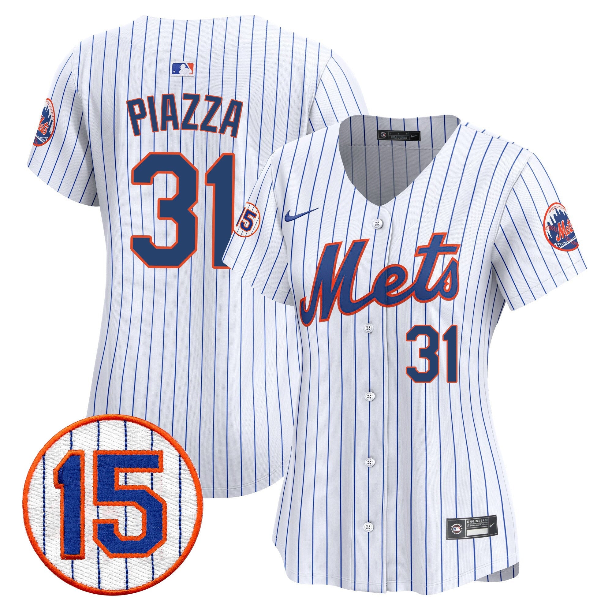 Women’s New York Jerry Grote Patch Vapor Premier Limited Jersey
