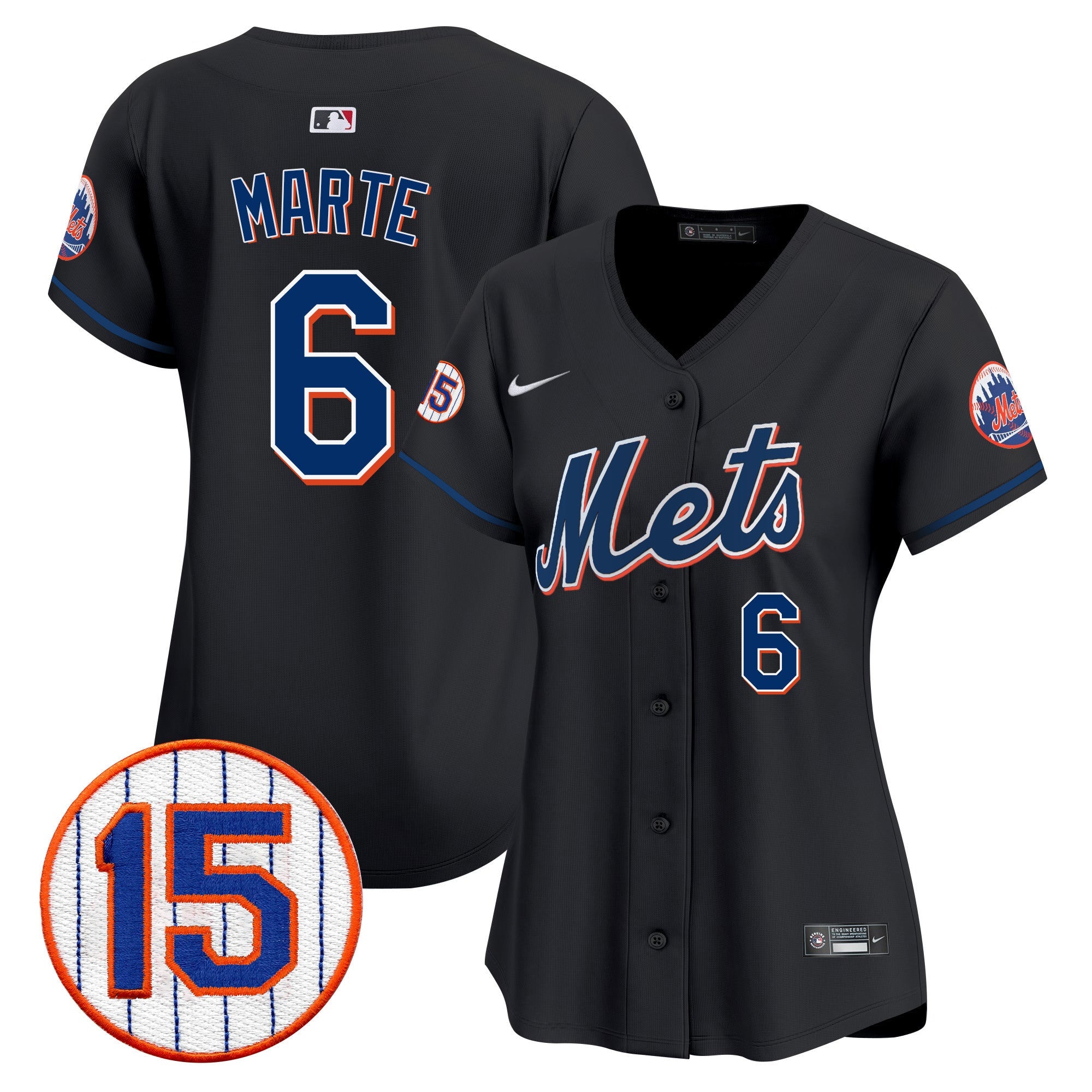 Women’s New York Jerry Grote Patch Vapor Premier Limited Jersey