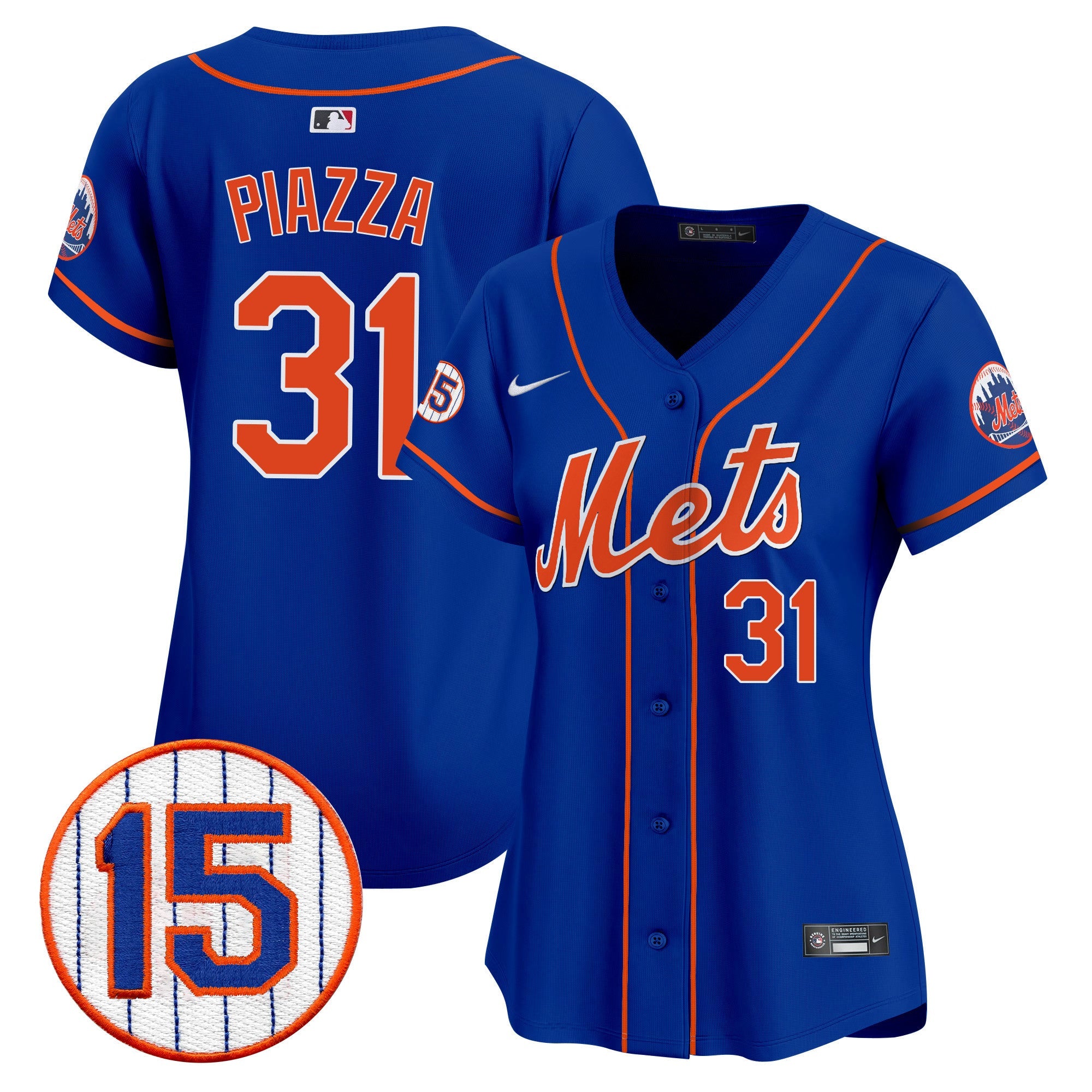 Women’s New York Jerry Grote Patch Vapor Premier Limited Jersey