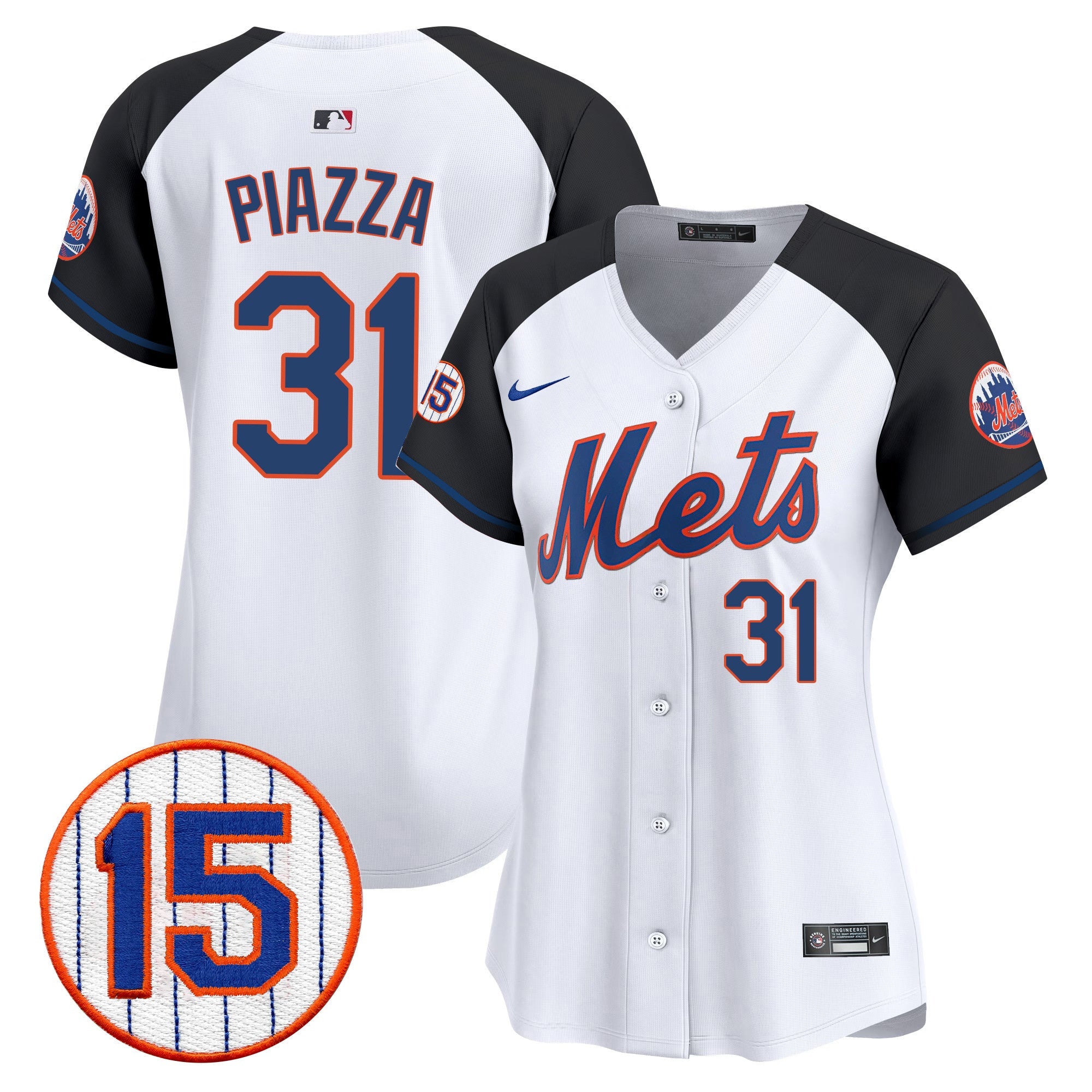 Women’s New York Jerry Grote Patch Vapor Premier Limited Jersey