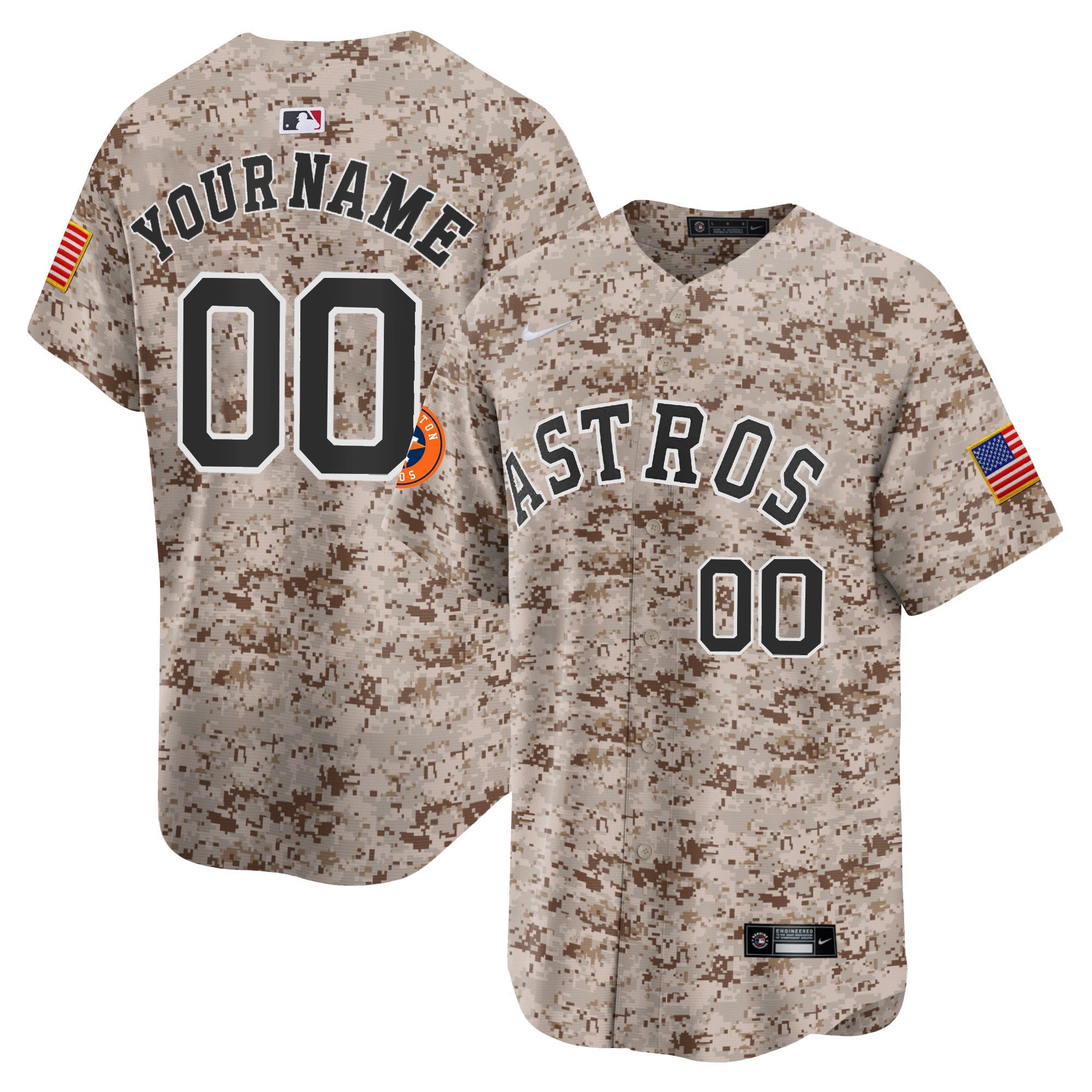 Houston USMC Alternate Vapor Premier Limited Custom Jersey