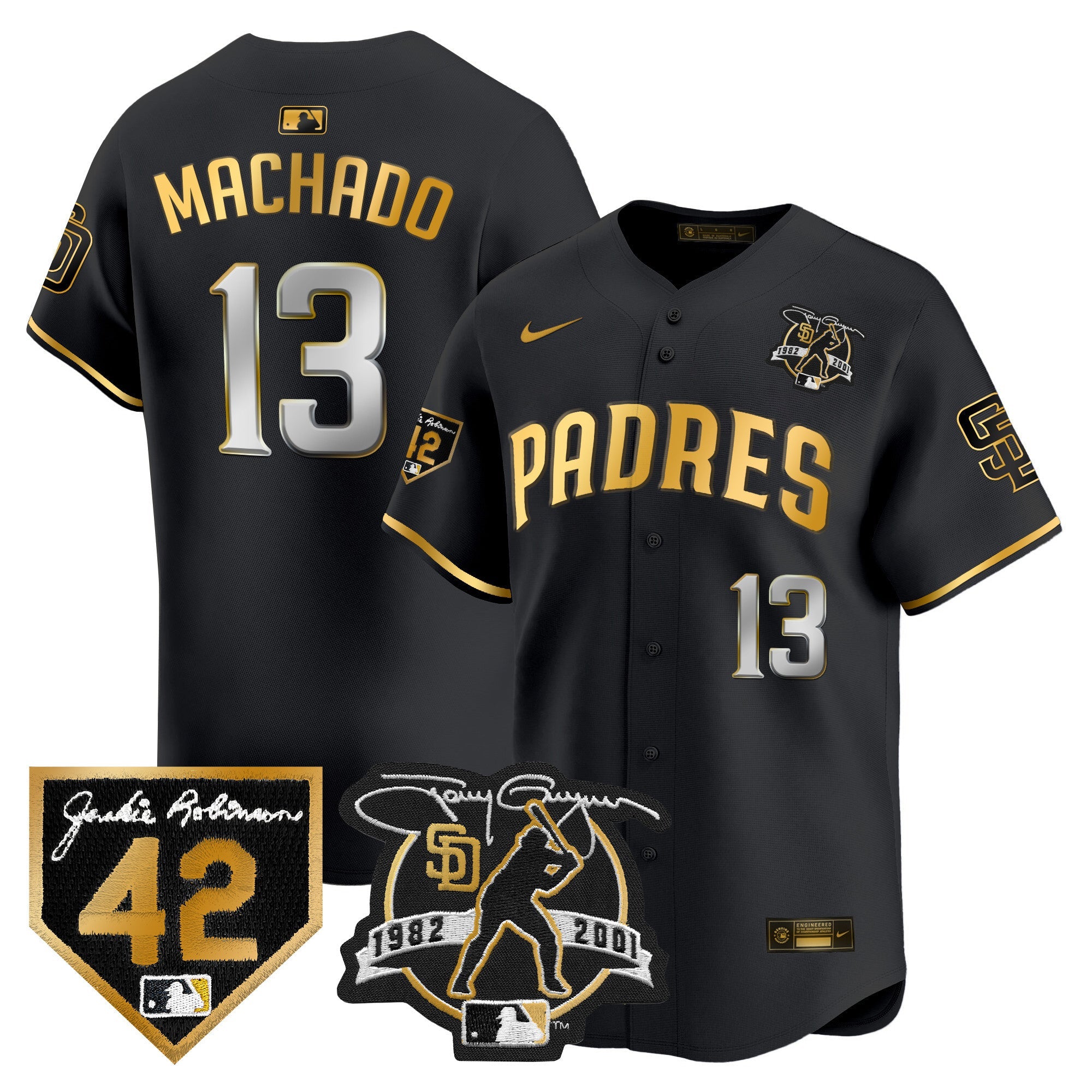 Men’s 2024 Tony Gwynn & Robinson Patch Vapor Premier Limited Jersey