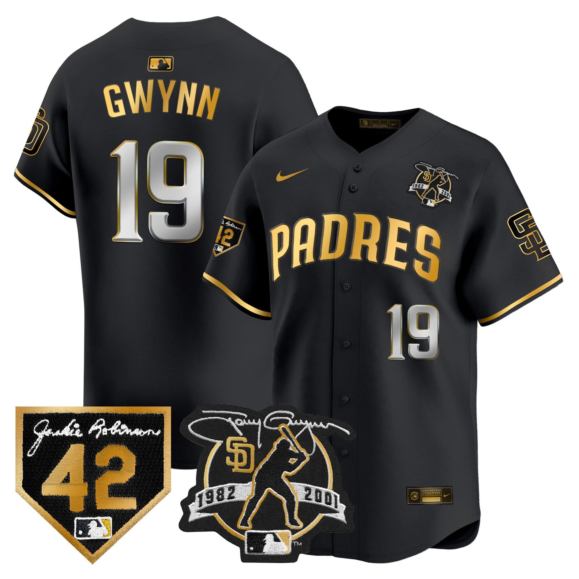 Men’s 2024 Tony Gwynn & Robinson Patch Vapor Premier Limited Jersey