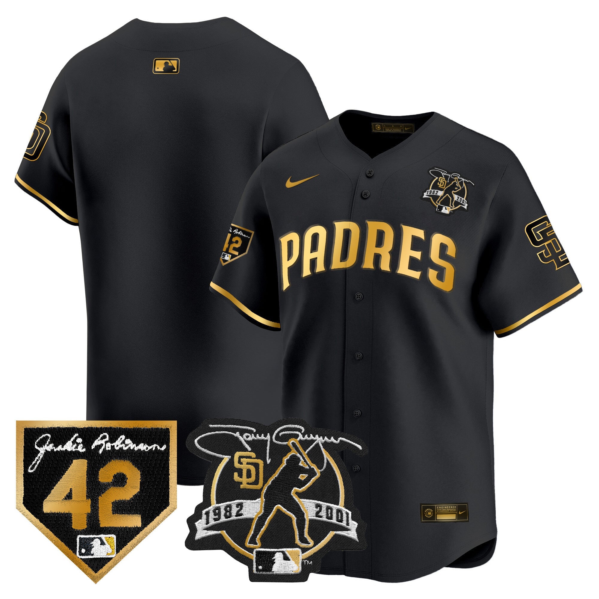 Men’s 2024 Tony Gwynn & Robinson Patch Vapor Premier Limited Jersey