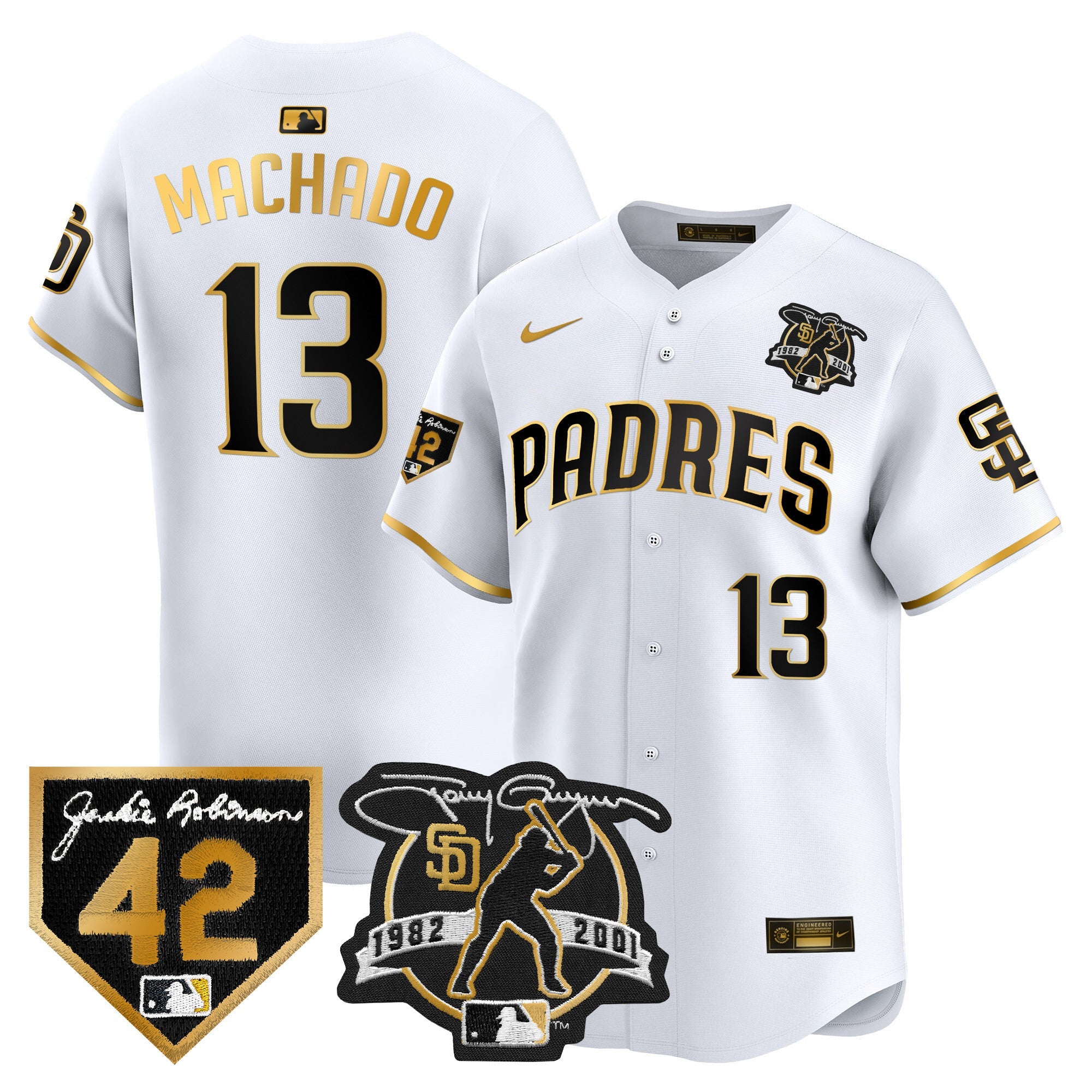 Men’s 2024 Tony Gwynn & Robinson Patch Vapor Premier Limited Jersey