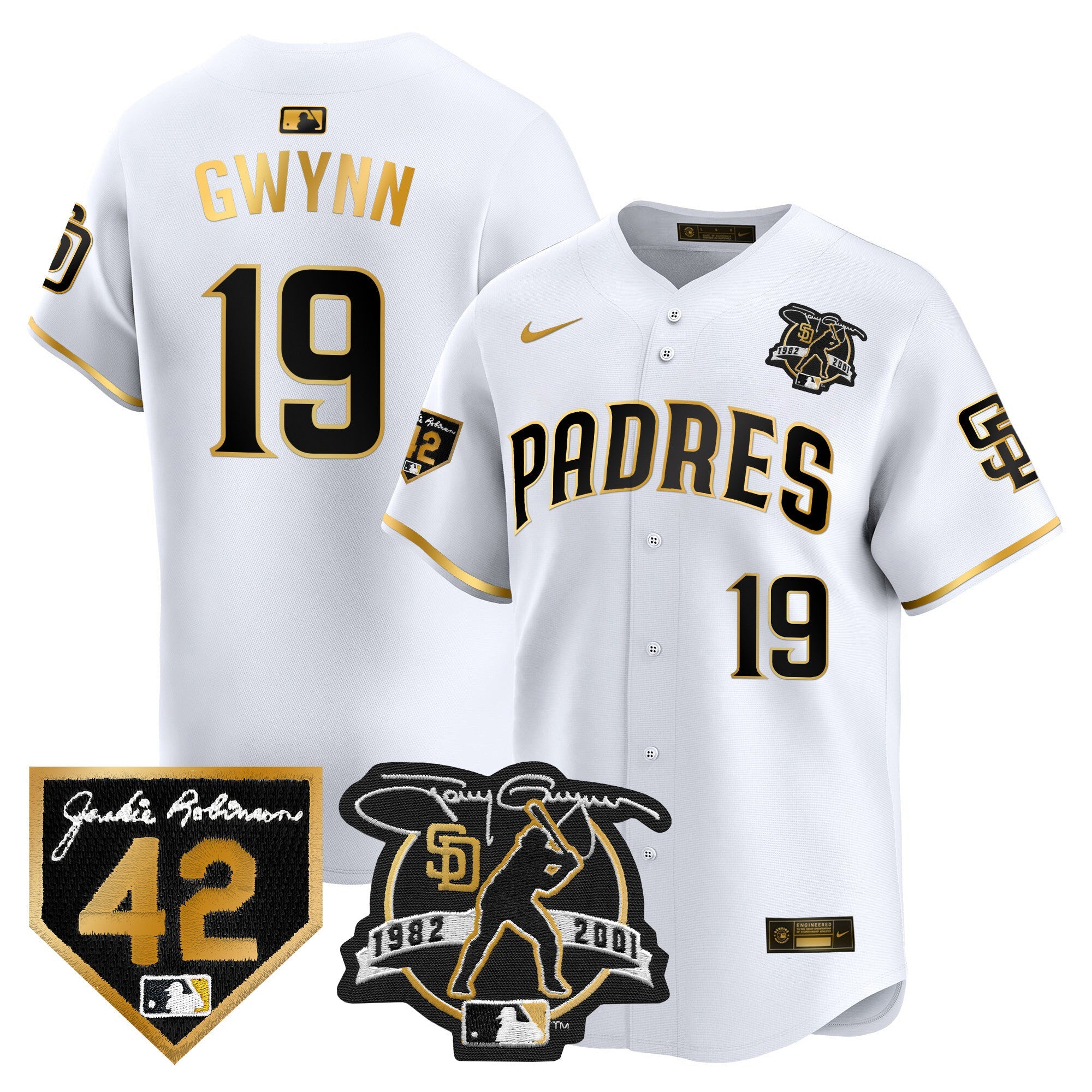 Men’s 2024 Tony Gwynn & Robinson Patch Vapor Premier Limited Jersey