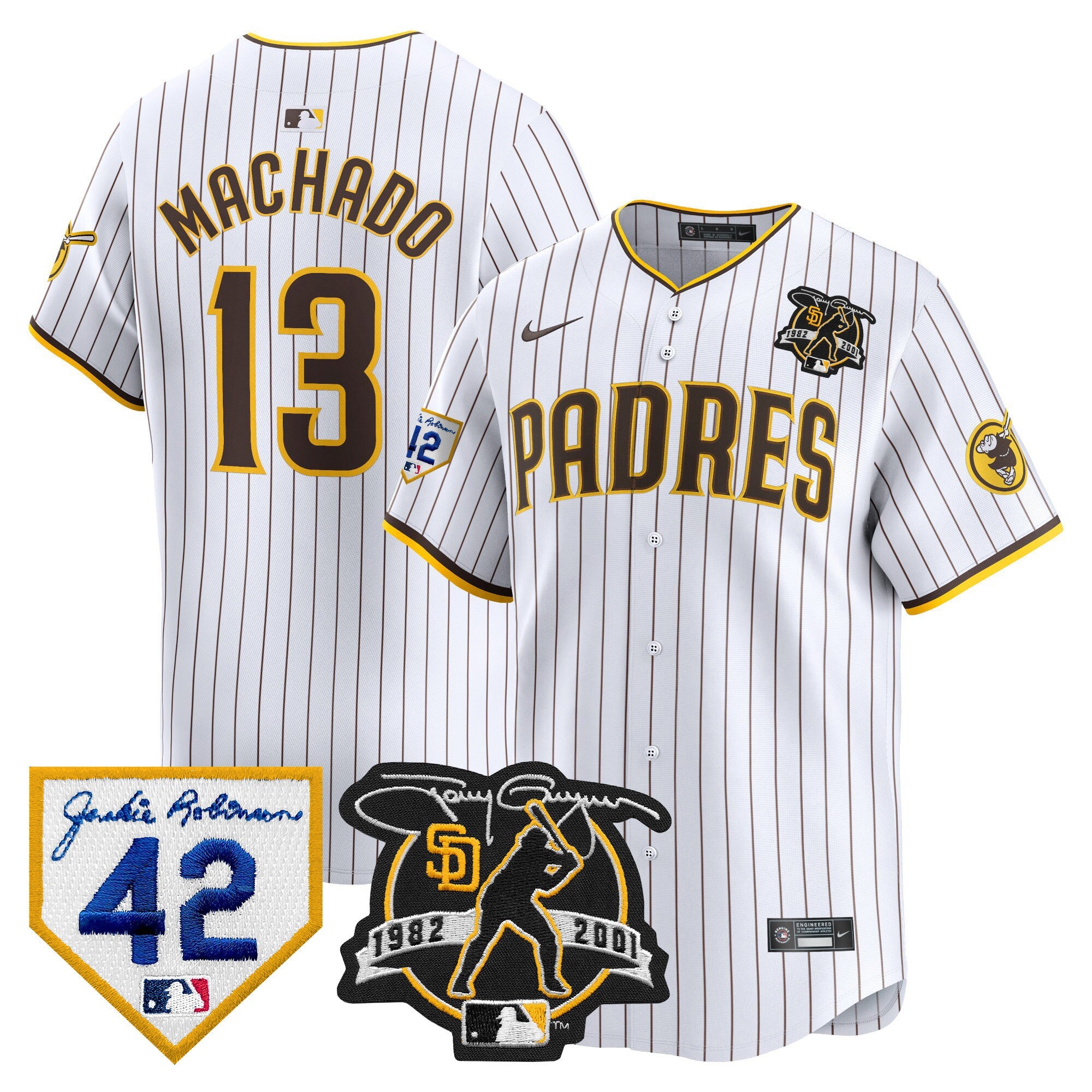 Men’s 2024 Tony Gwynn & Robinson Patch Vapor Premier Limited Jersey