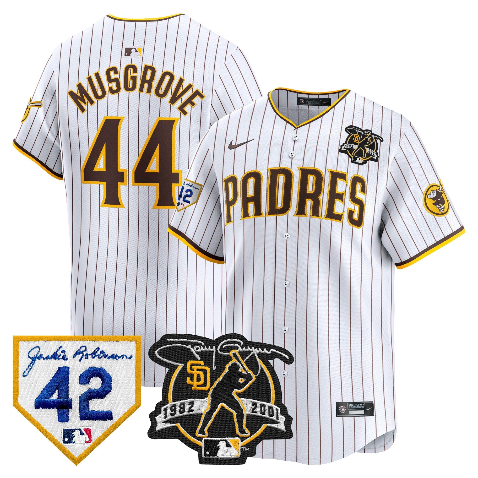 Men’s 2024 Tony Gwynn & Robinson Patch Vapor Premier Limited Jersey
