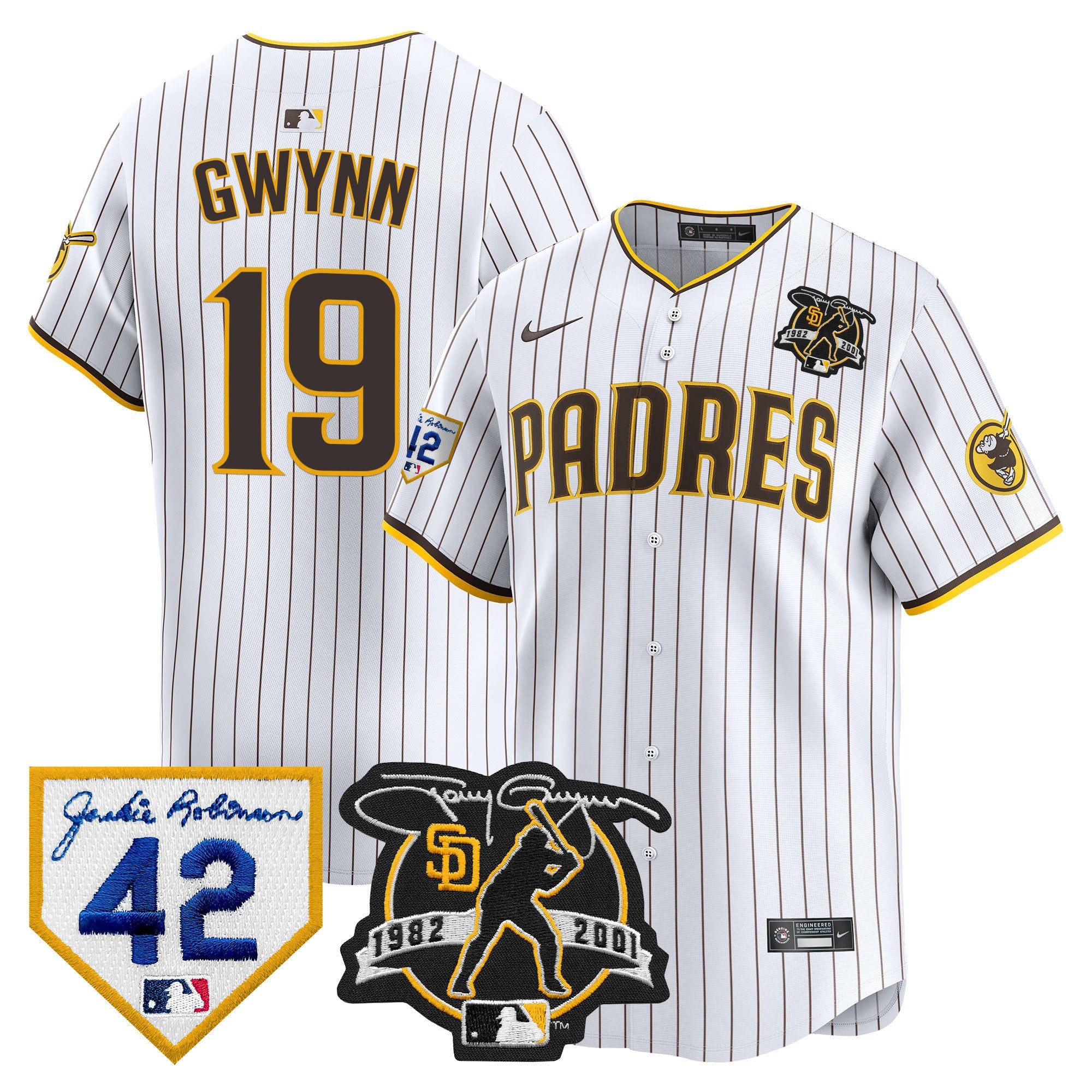 Men’s 2024 Tony Gwynn & Robinson Patch Vapor Premier Limited Jersey