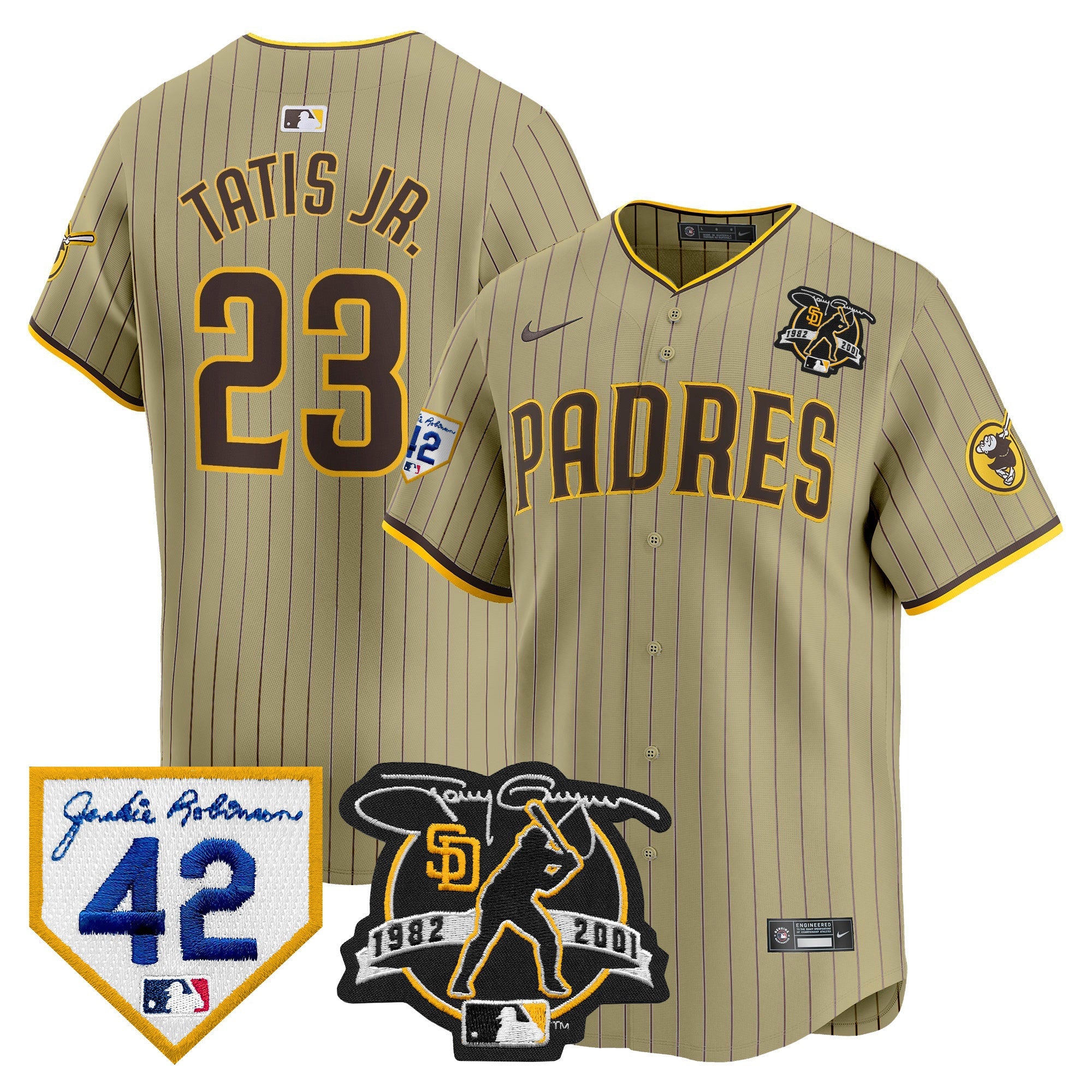 Men’s 2024 Tony Gwynn & Robinson Patch Vapor Premier Limited Jersey