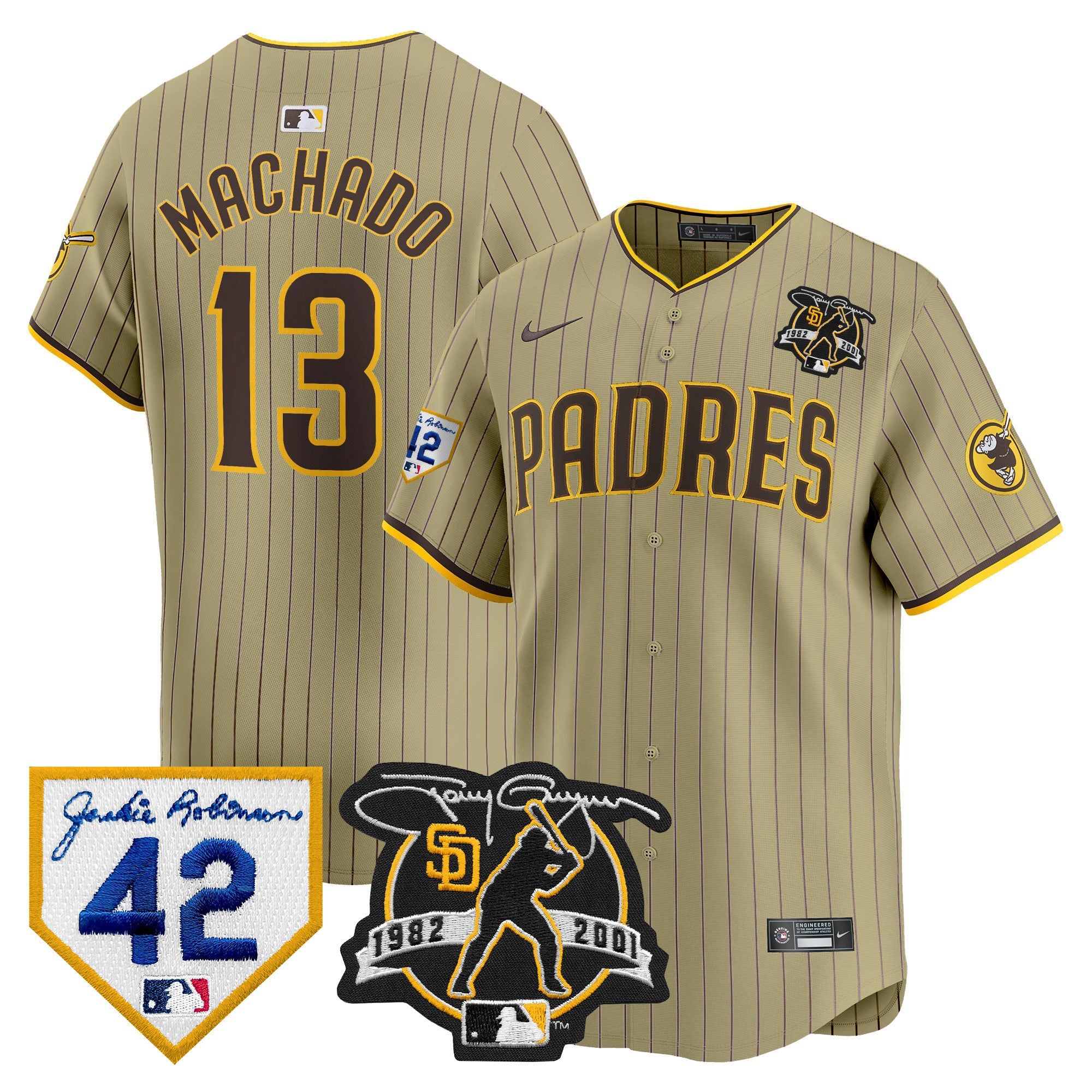 Men’s 2024 Tony Gwynn & Robinson Patch Vapor Premier Limited Jersey