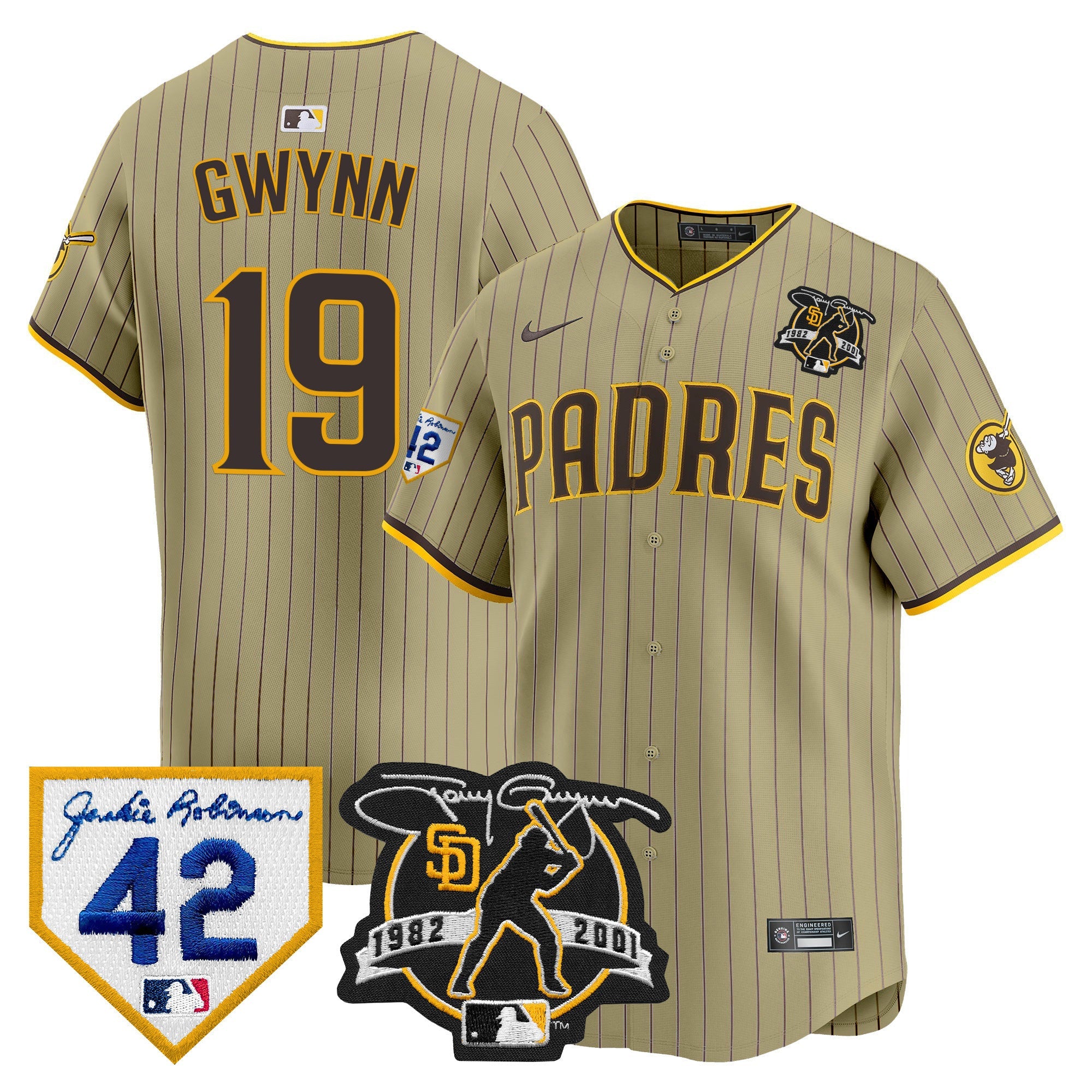 Men’s 2024 Tony Gwynn & Robinson Patch Vapor Premier Limited Jersey
