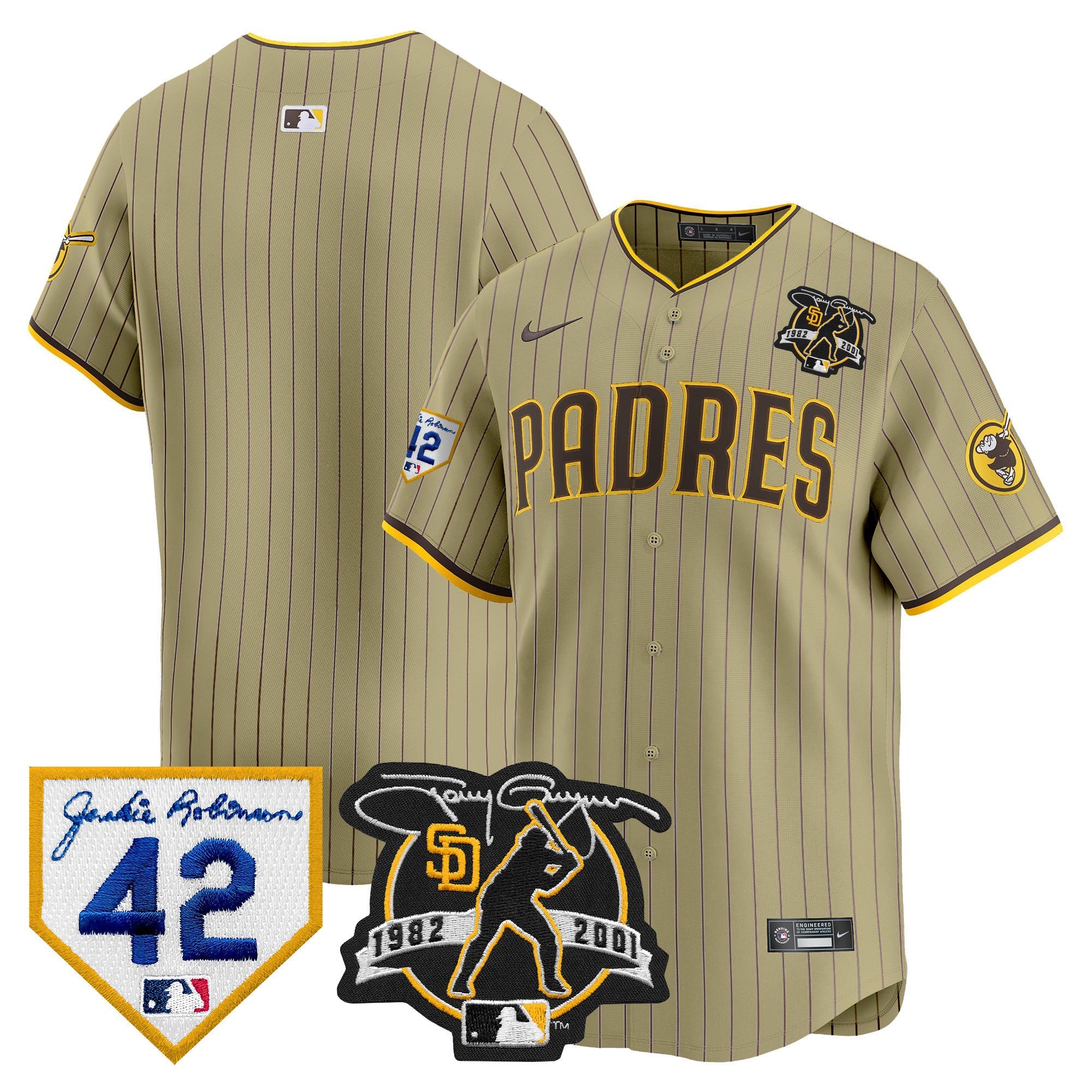 Men’s 2024 Tony Gwynn & Robinson Patch Vapor Premier Limited Jersey