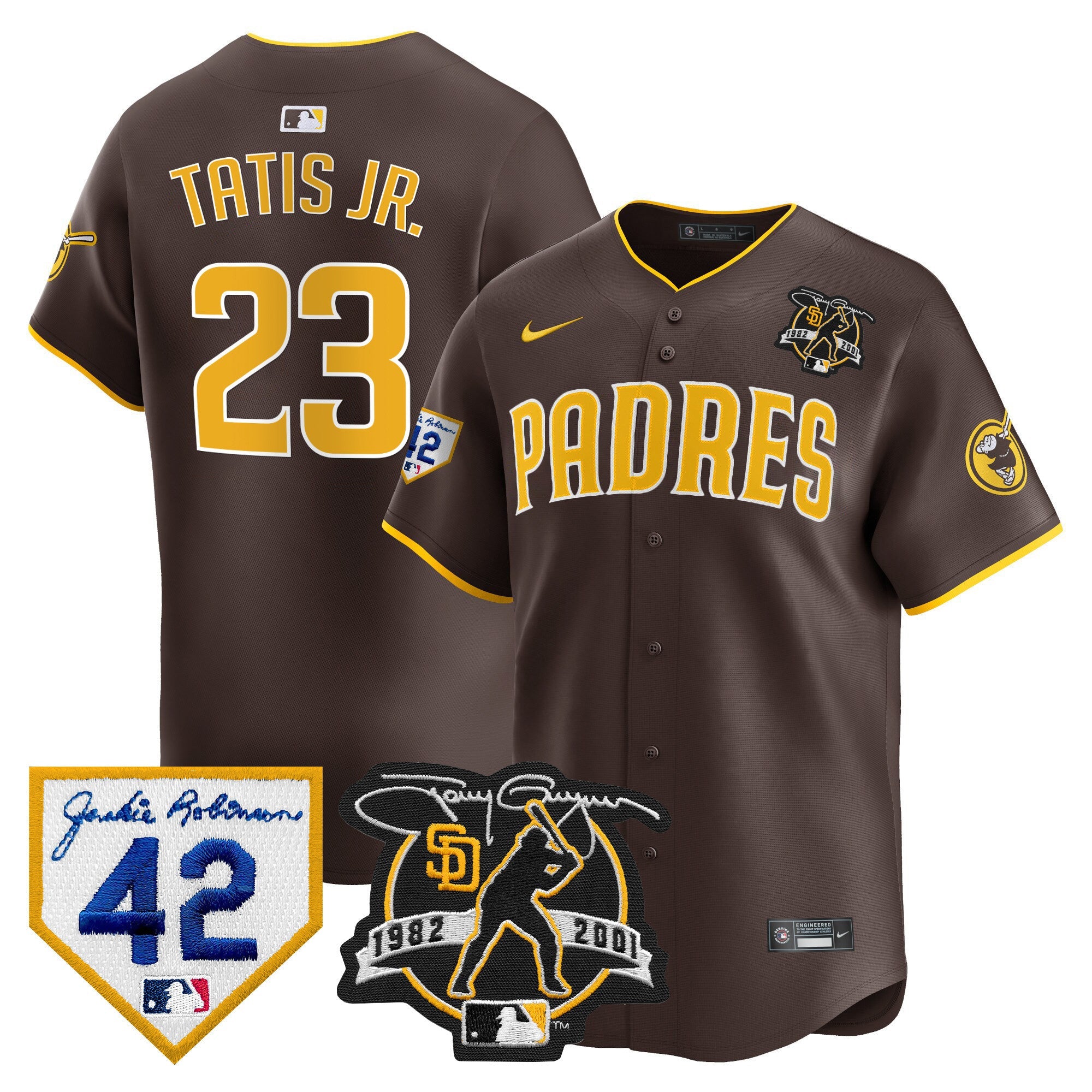 Men’s 2024 Tony Gwynn & Robinson Patch Vapor Premier Limited Jersey