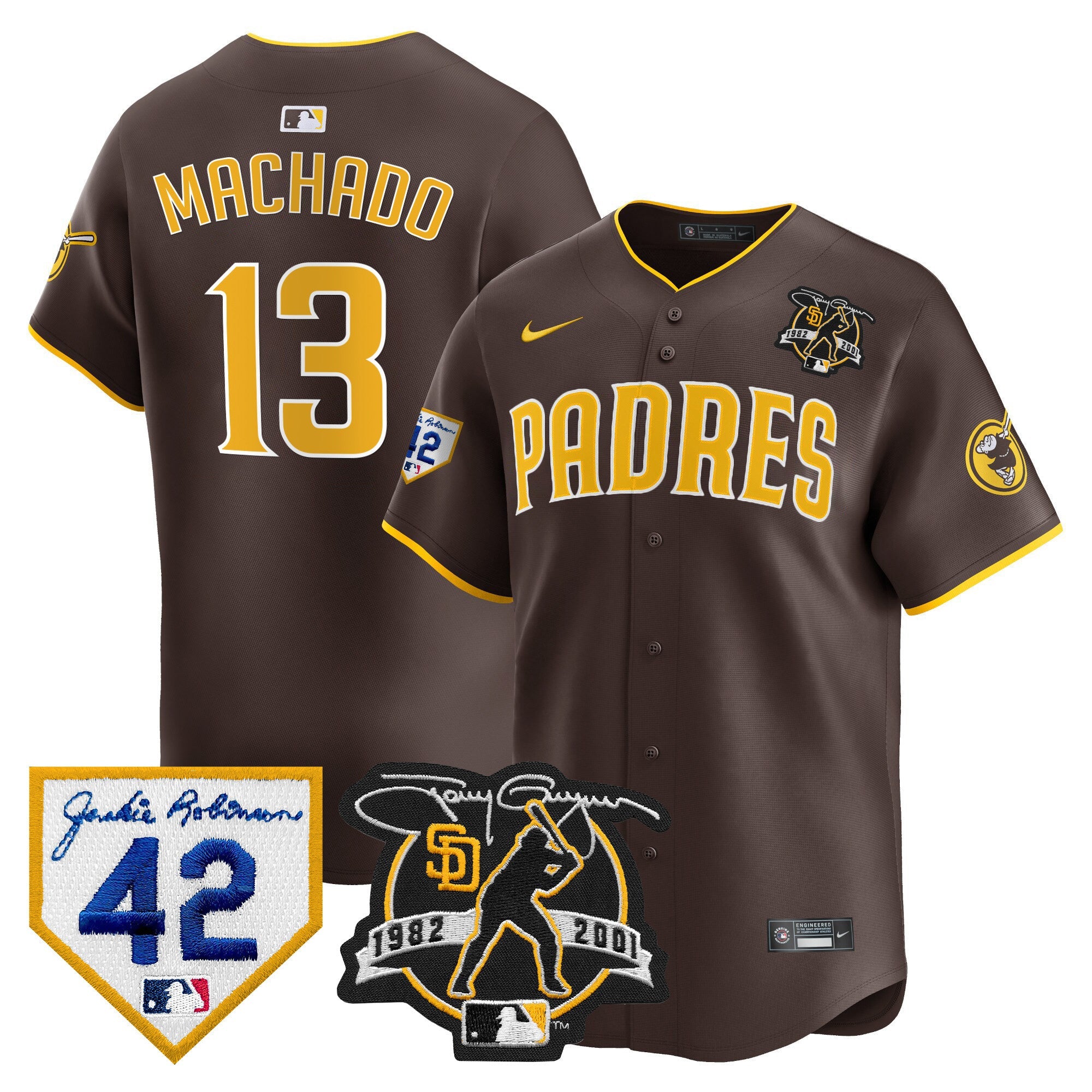 Men’s 2024 Tony Gwynn & Robinson Patch Vapor Premier Limited Jersey