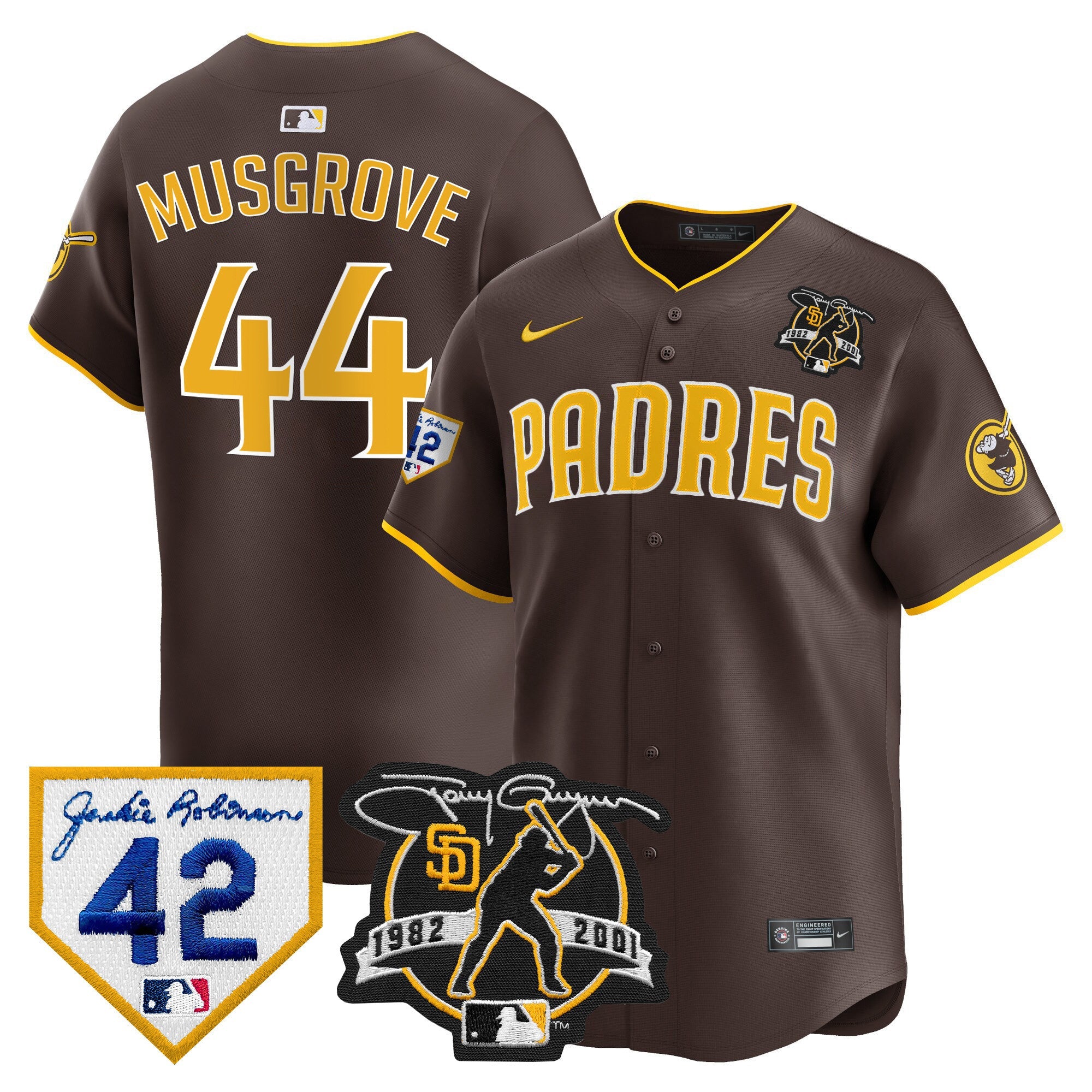 Men’s 2024 Tony Gwynn & Robinson Patch Vapor Premier Limited Jersey