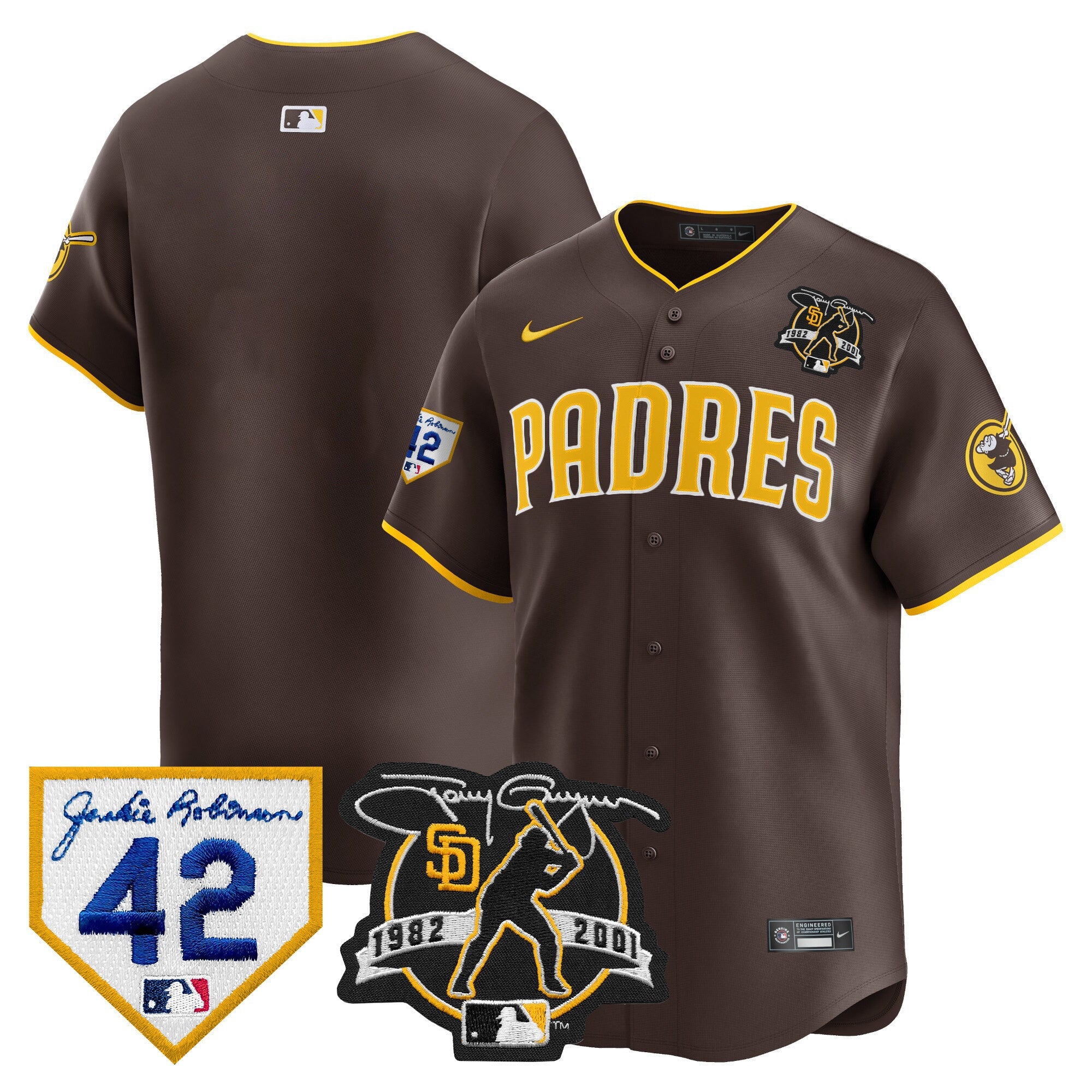 Men’s 2024 Tony Gwynn & Robinson Patch Vapor Premier Limited Jersey