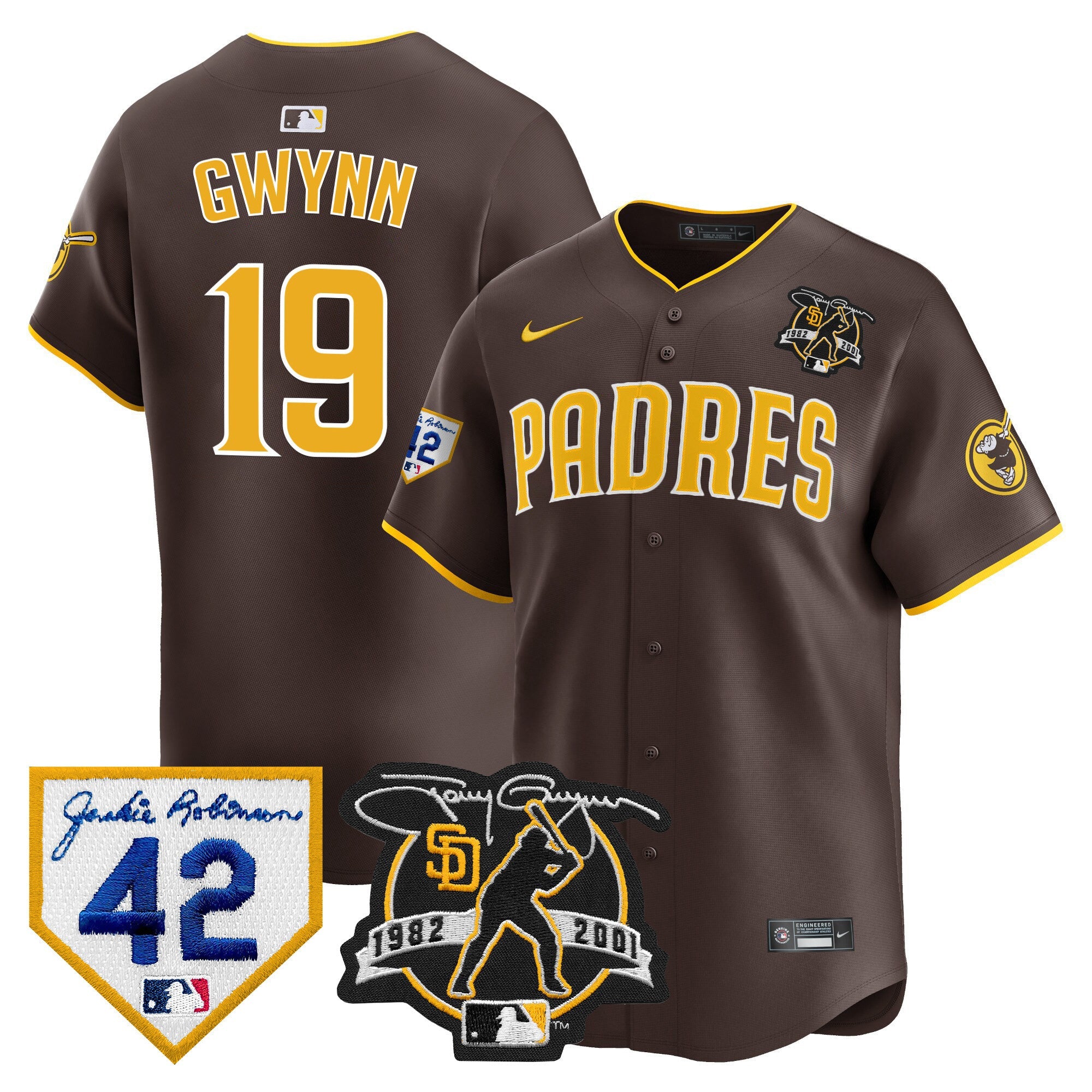 Men’s 2024 Tony Gwynn & Robinson Patch Vapor Premier Limited Jersey
