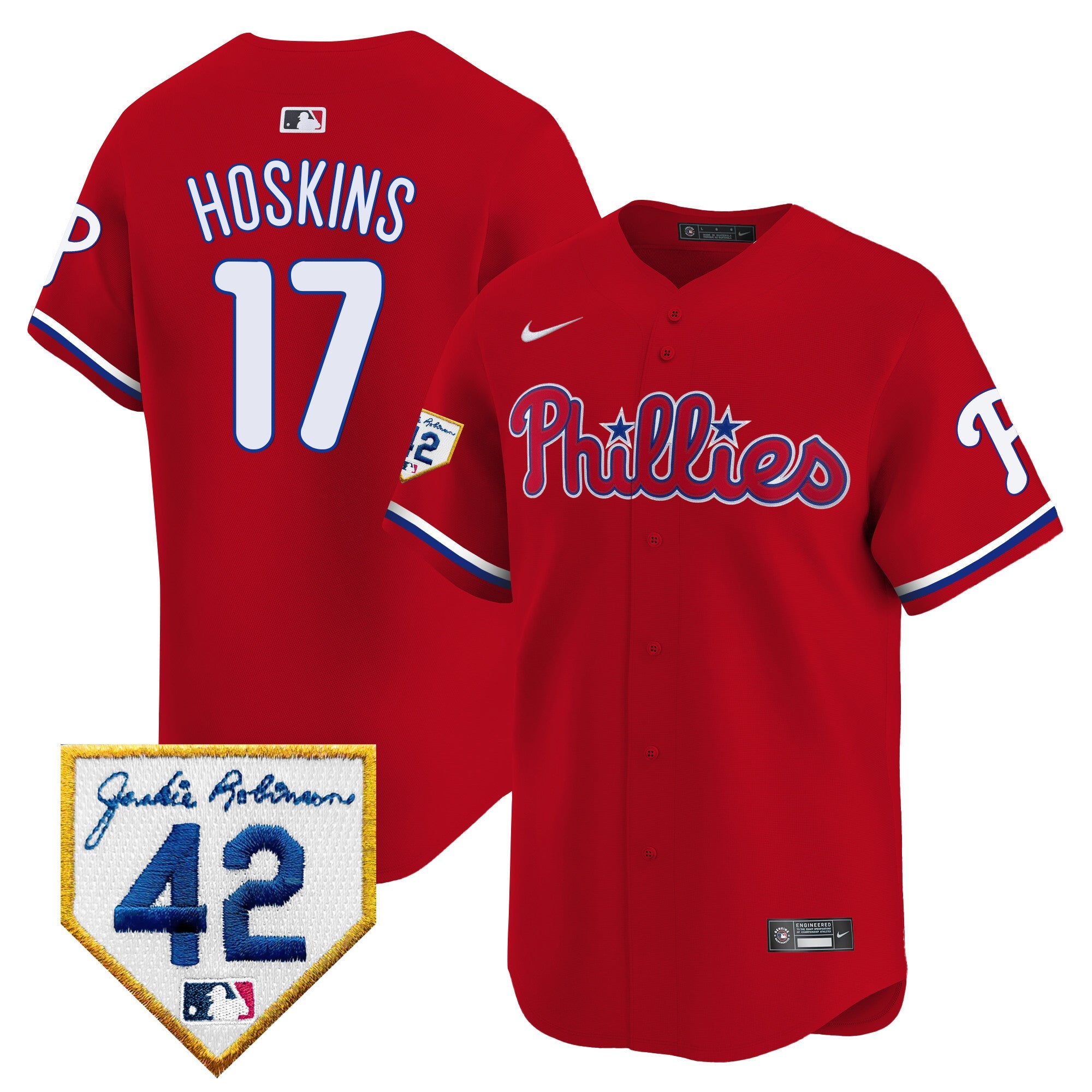 Men’s 2024 Jackie Robinson Patch Vapor Premier Limited Jersey