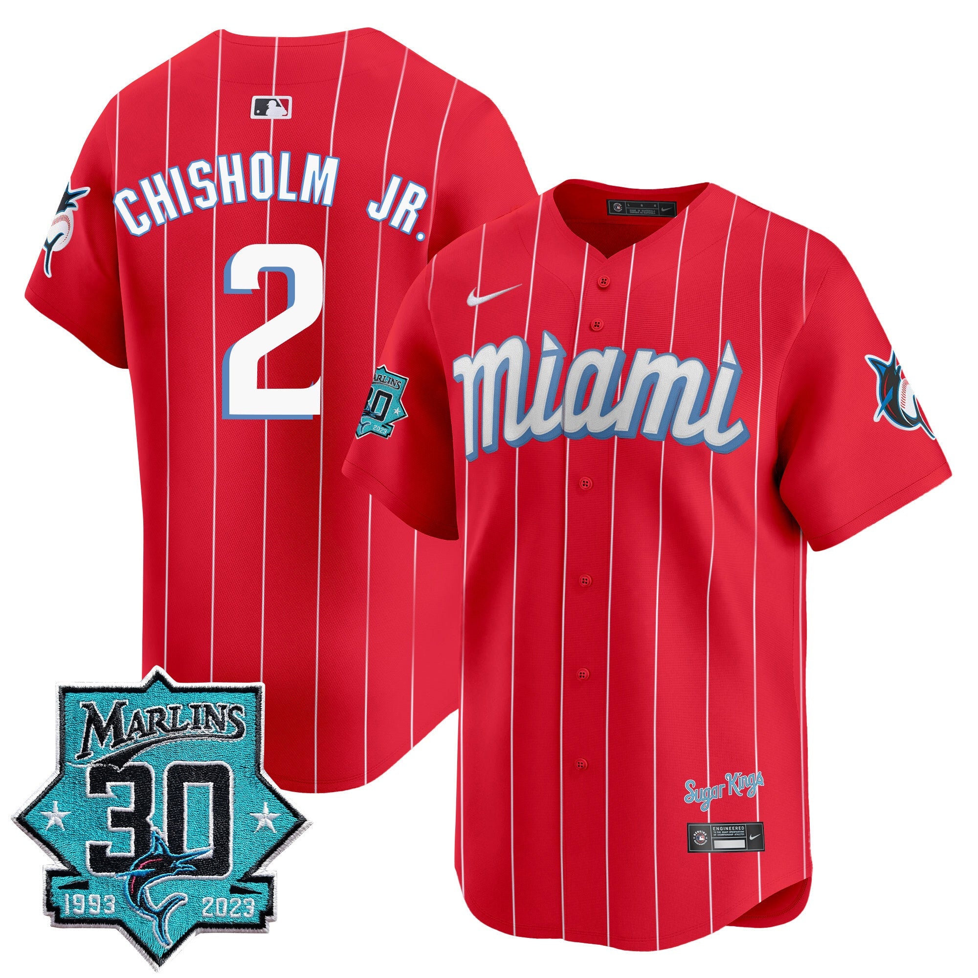 Men’s Miami 30 Seasons Anniversary Patch Vapor Premier Limited Jersey