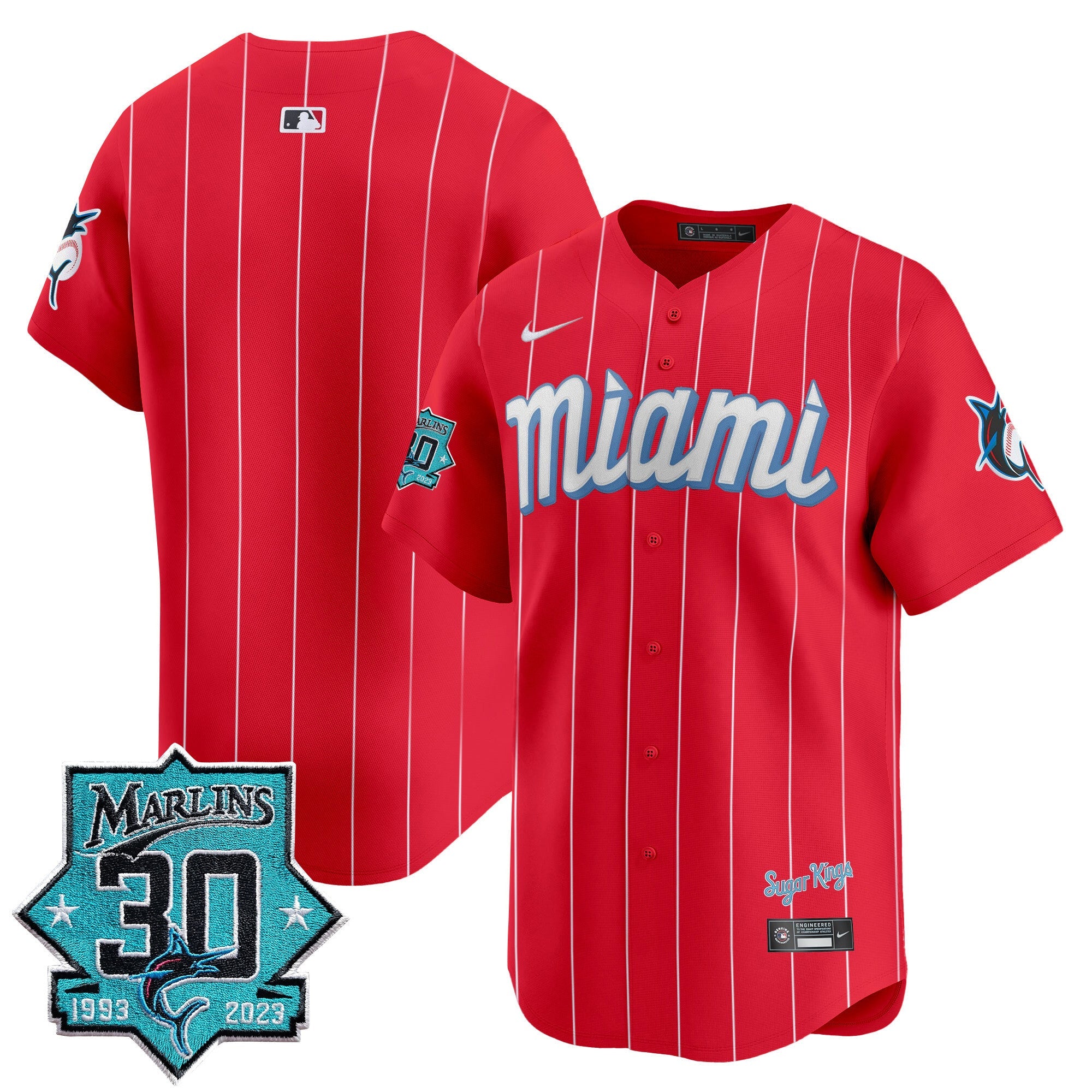Men’s Miami 30 Seasons Anniversary Patch Vapor Premier Limited Jersey