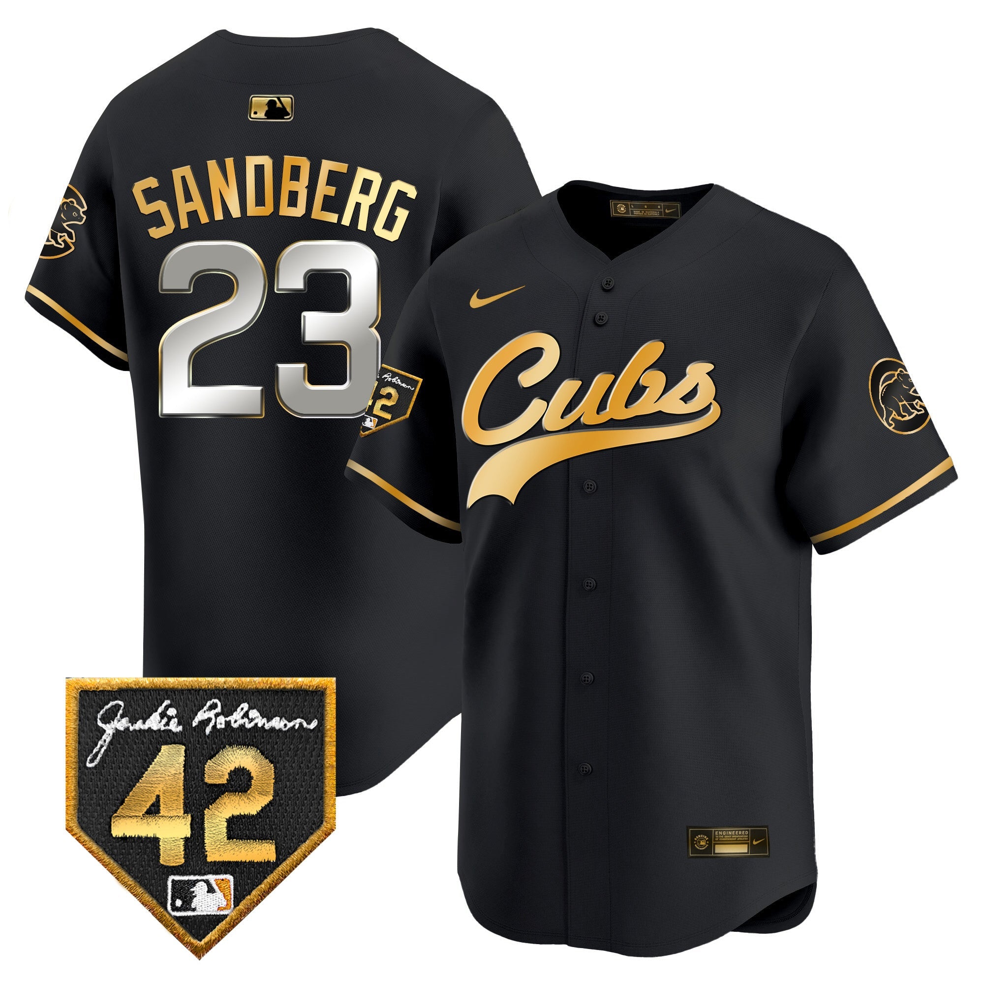 Men’s Chicago 2024 Jackie Robinson Patch Vapor Premier Limited Jersey