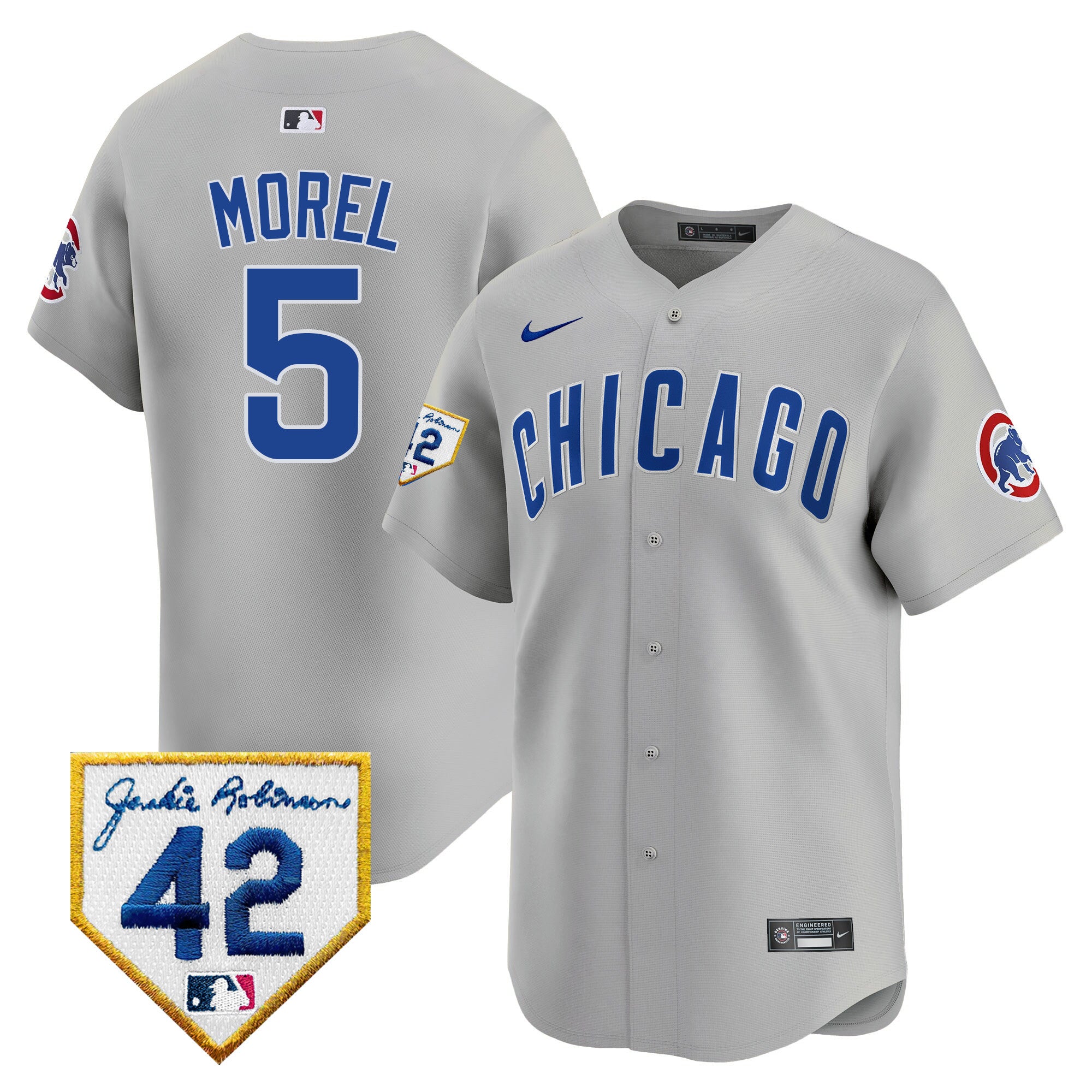 Men’s Chicago 2024 Jackie Robinson Patch Vapor Premier Limited Jersey V2