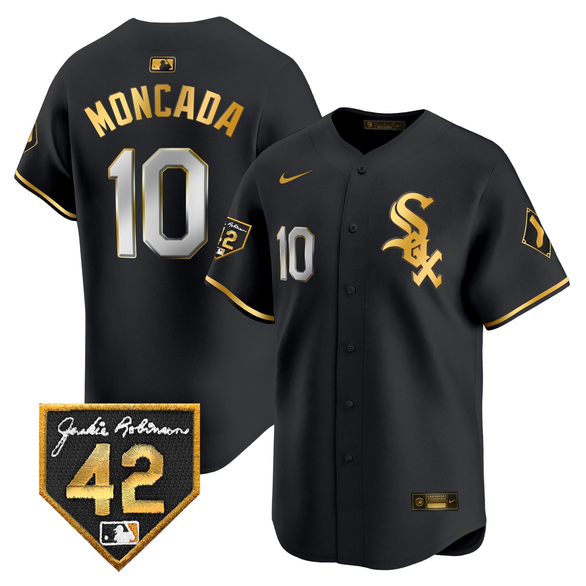 Men’s Chicago 2024 Jackie Robinson Patch Vapor Premier Limited Jersey