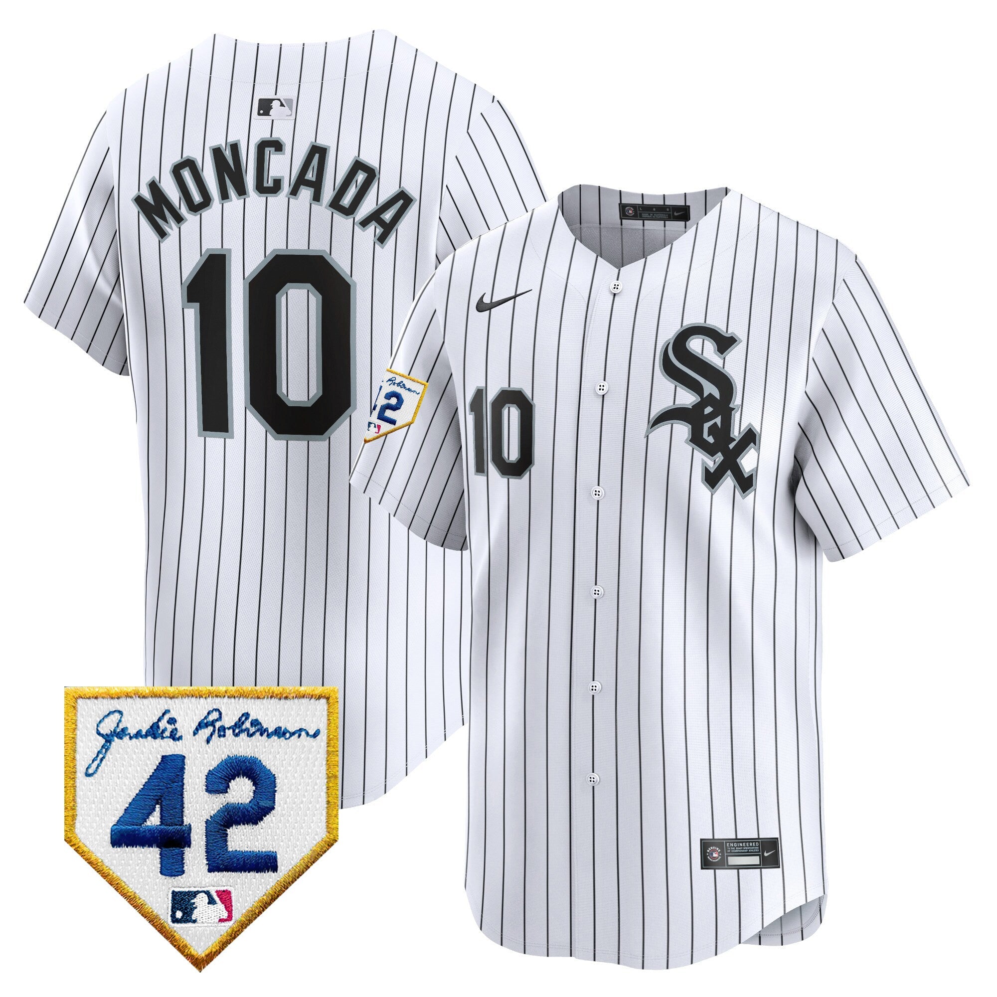 Men’s Chicago 2024 Jackie Robinson Patch Vapor Premier Limited Jersey