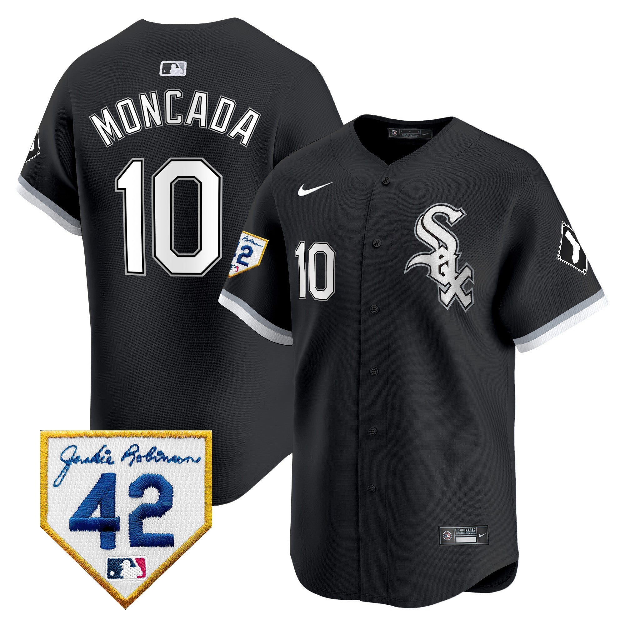 Men’s Chicago 2024 Jackie Robinson Patch Vapor Premier Limited Jersey