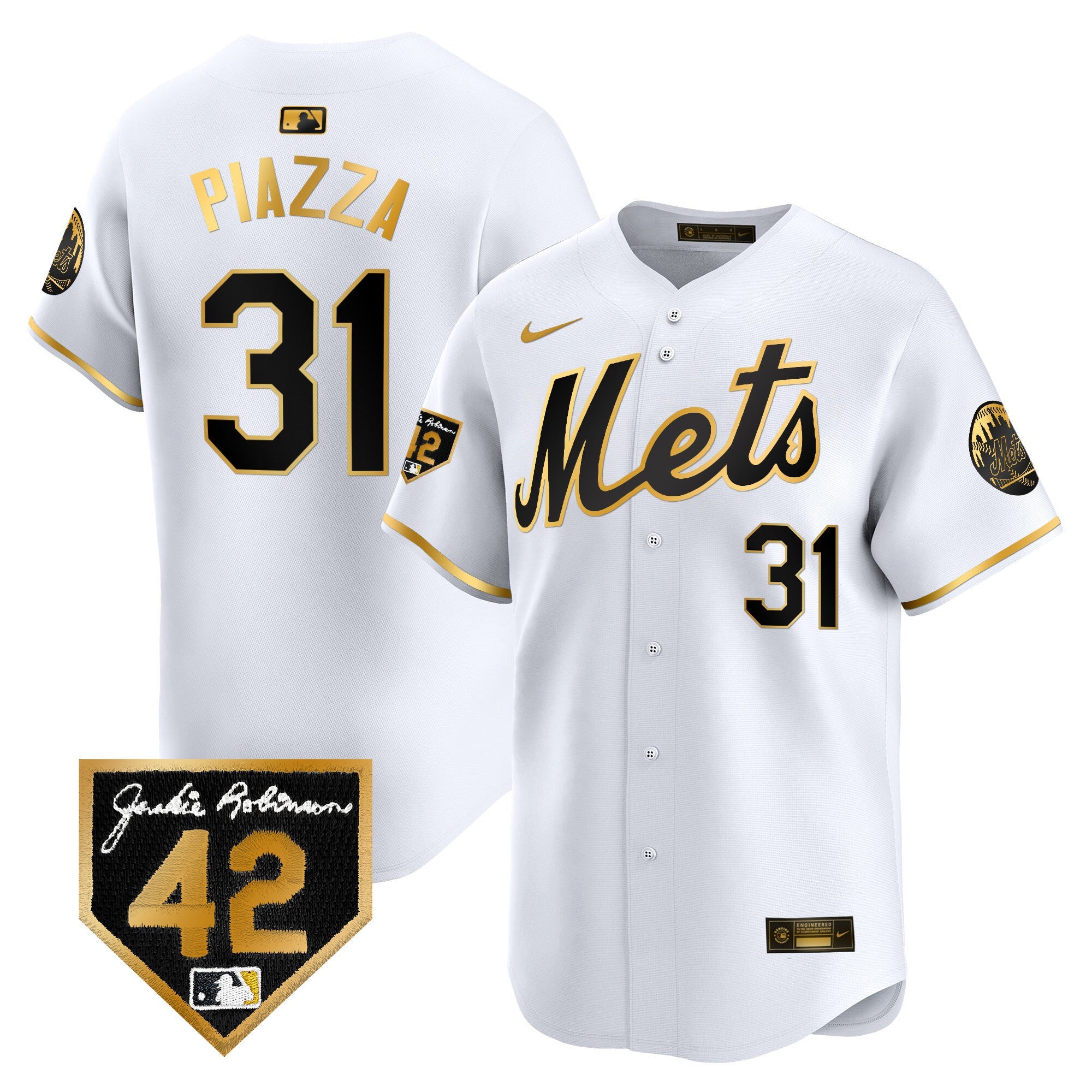 Men’s New York 2024 Jackie Robinson Patch Vapor Premier Limited Jersey