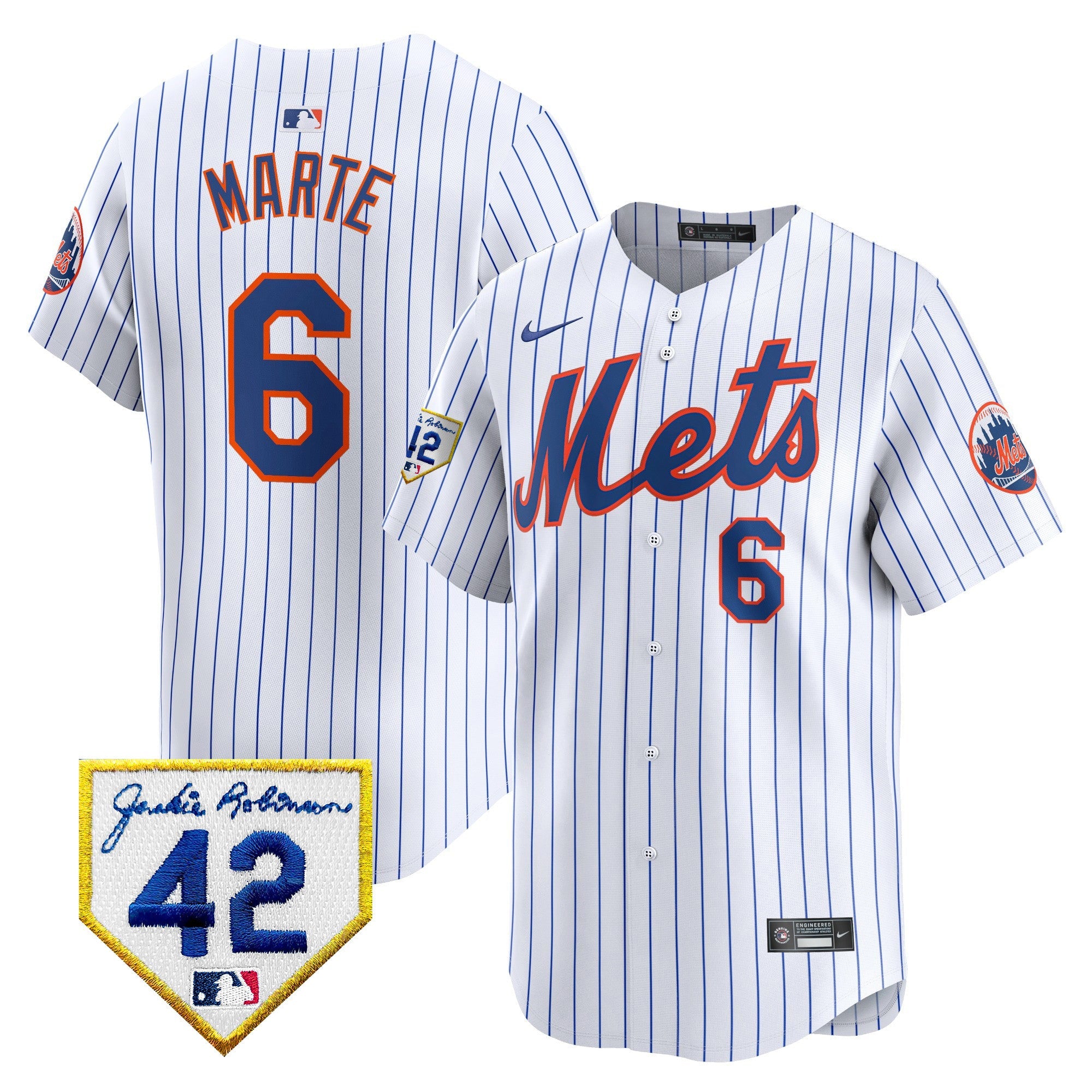 Men’s New York 2024 Jackie Robinson Patch Vapor Premier Limited Jersey
