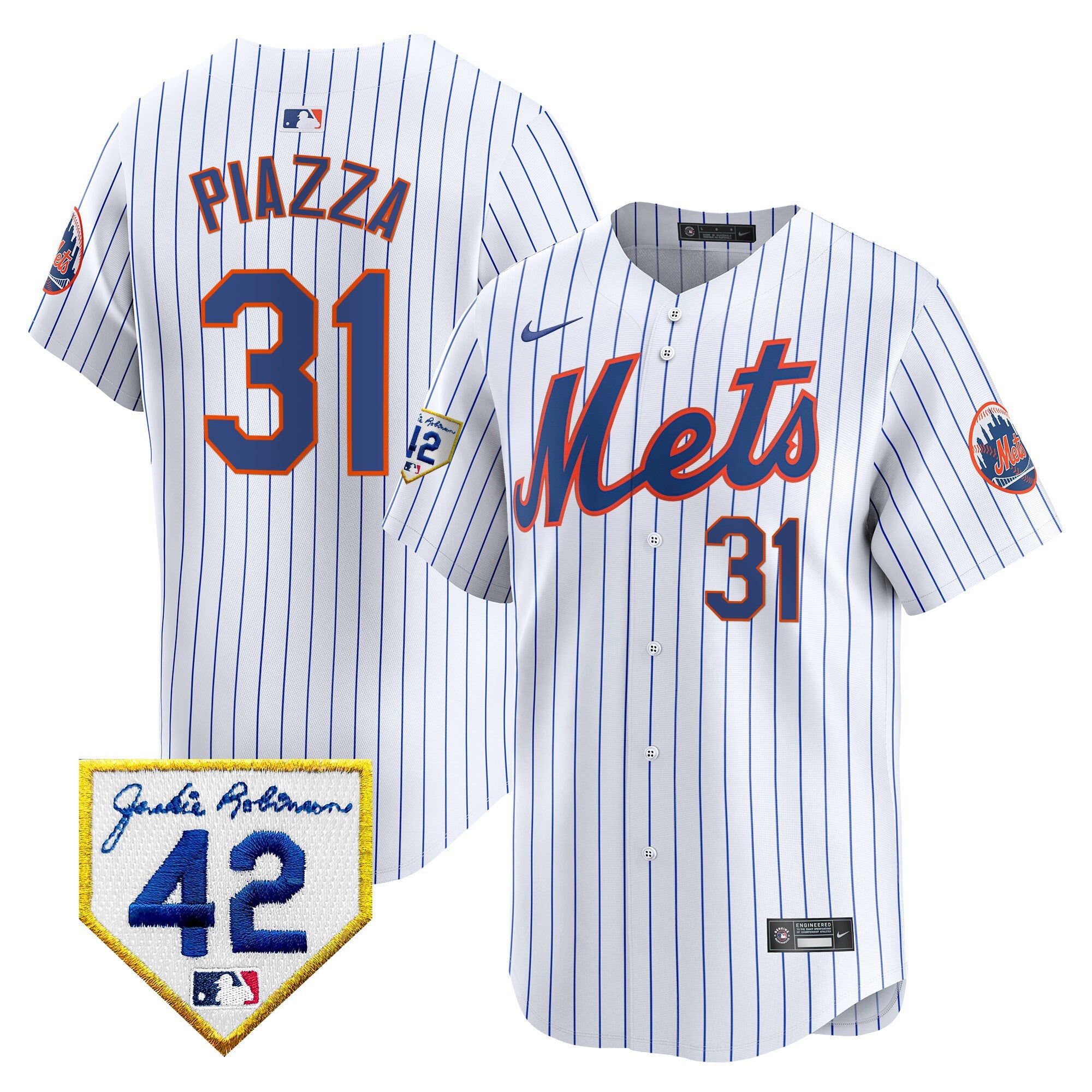 Men’s New York 2024 Jackie Robinson Patch Vapor Premier Limited Jersey