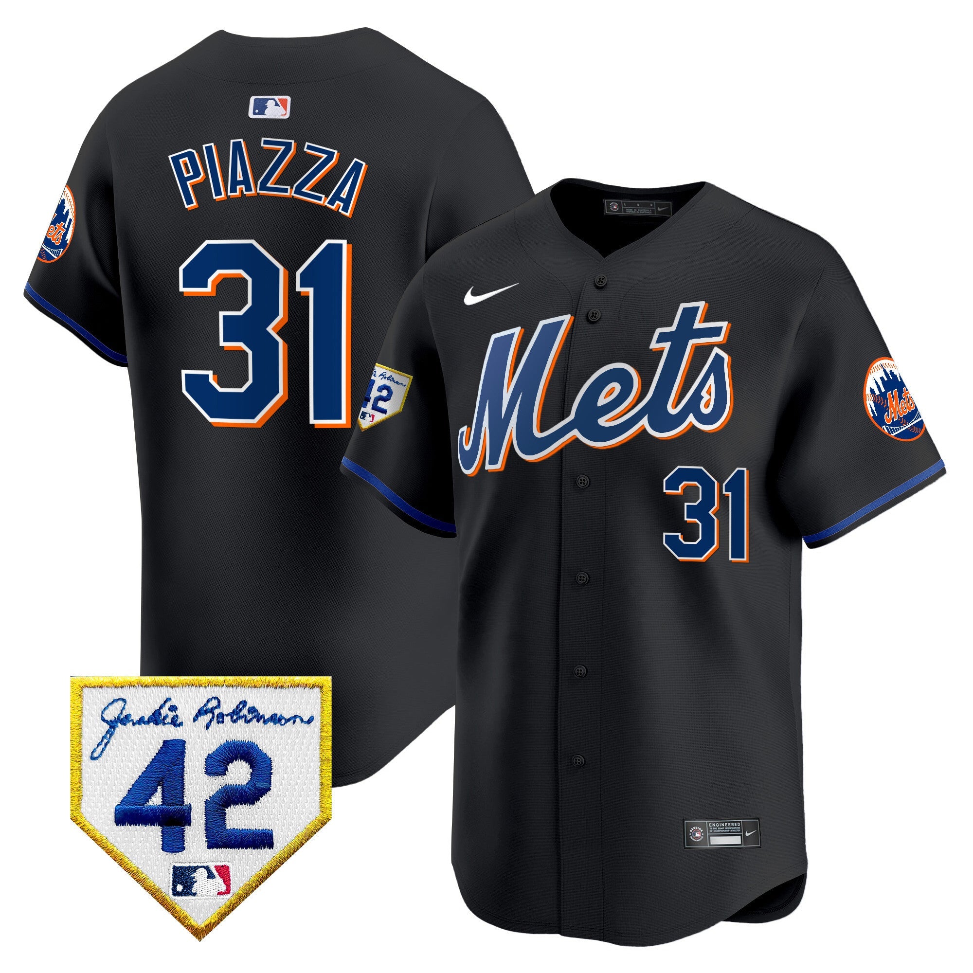 Men’s New York 2024 Jackie Robinson Patch Vapor Premier Limited Jersey