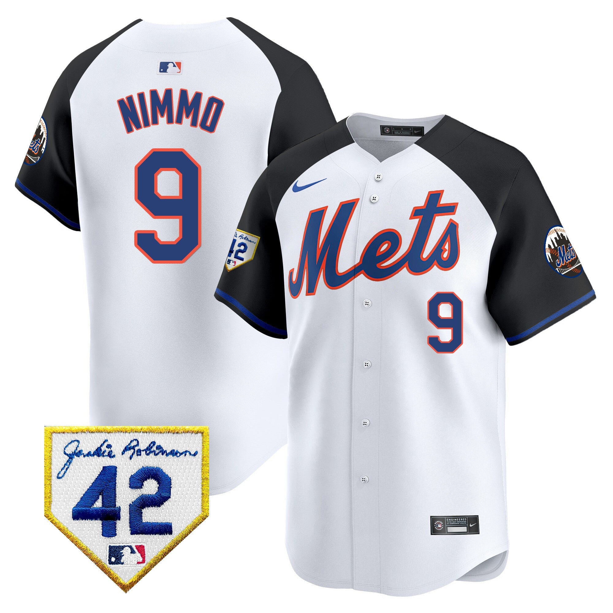 Men’s New York 2024 Jackie Robinson Patch Vapor Premier Limited Jersey