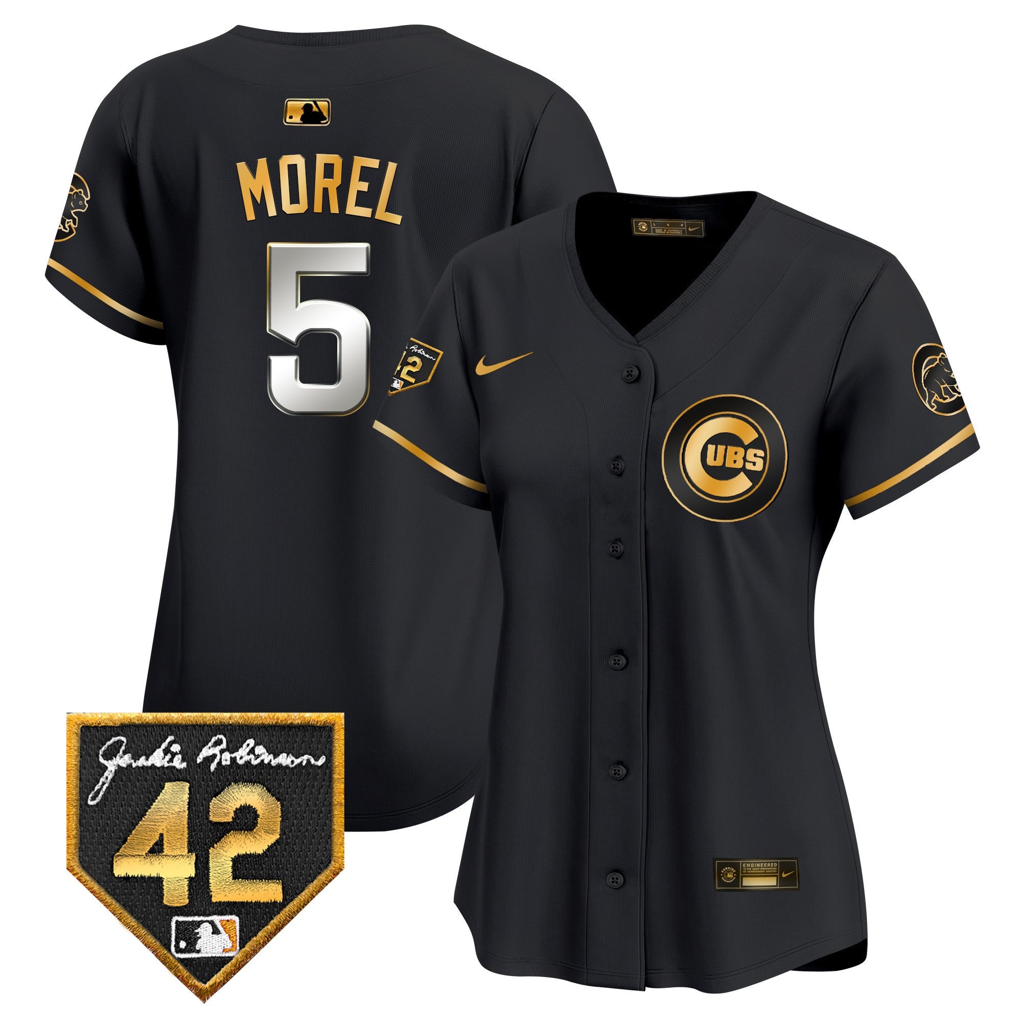 Women’s Chicago Jackie Robinson Patch Vapor Premier Limited Jersey V2
