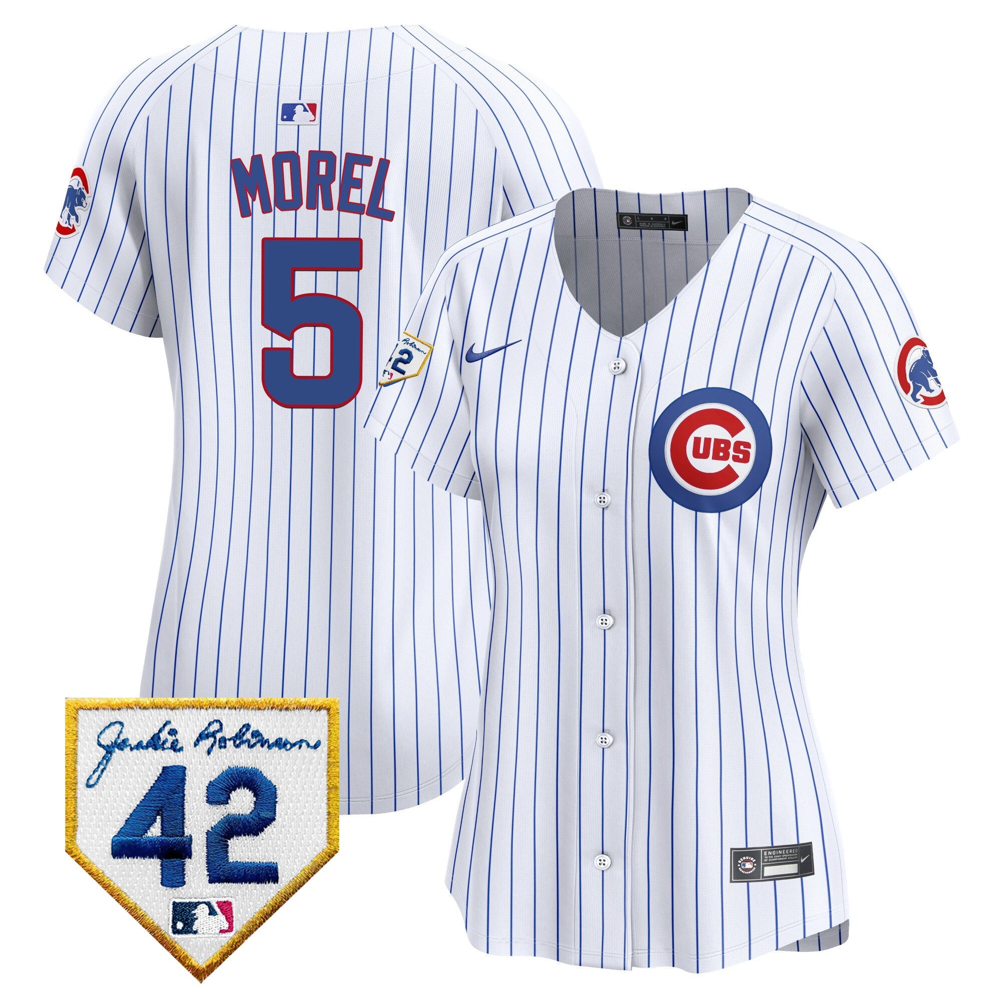 Women’s Chicago Jackie Robinson Patch Vapor Premier Limited Jersey V2
