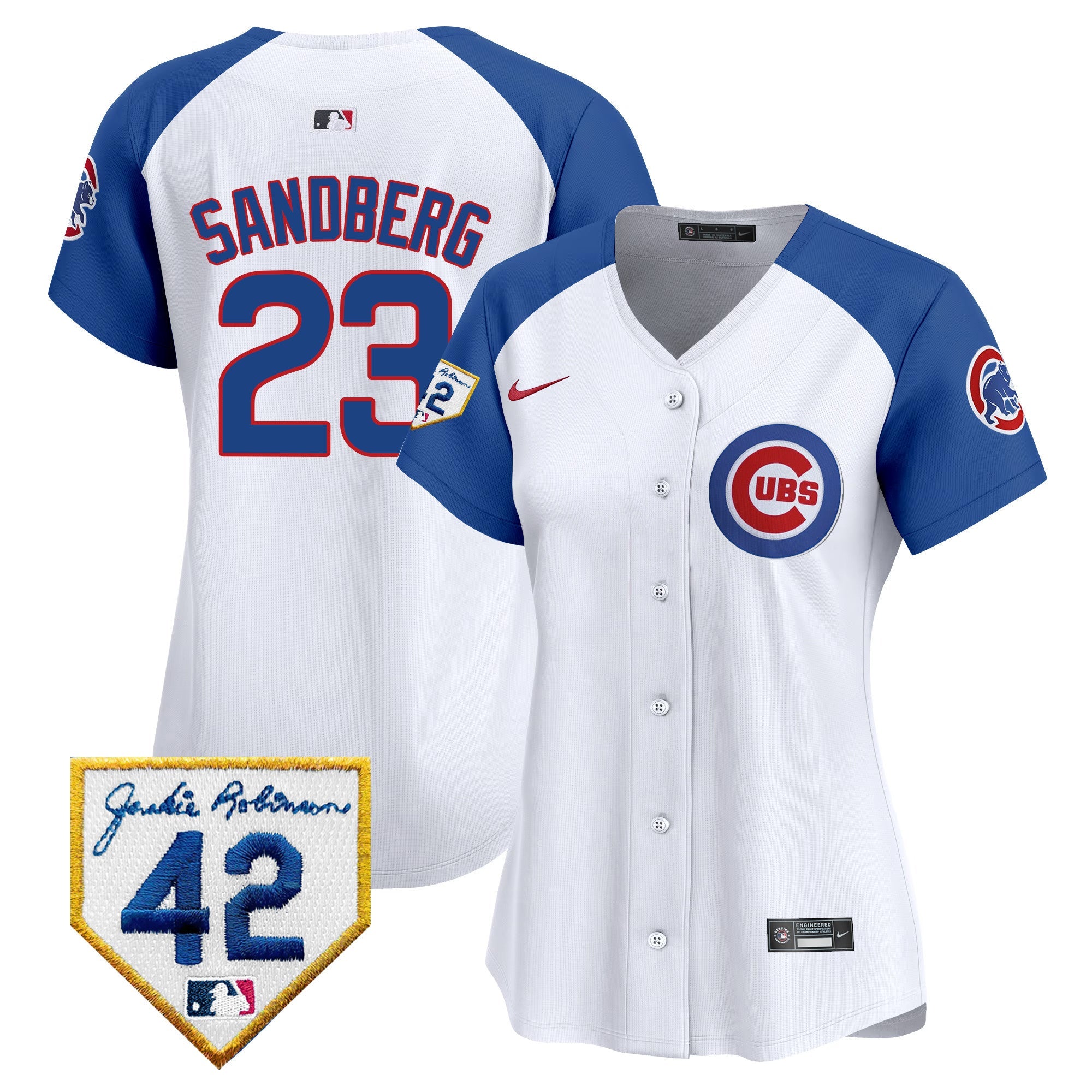 Women’s Chicago Jackie Robinson Patch Vapor Premier Limited Jersey V2