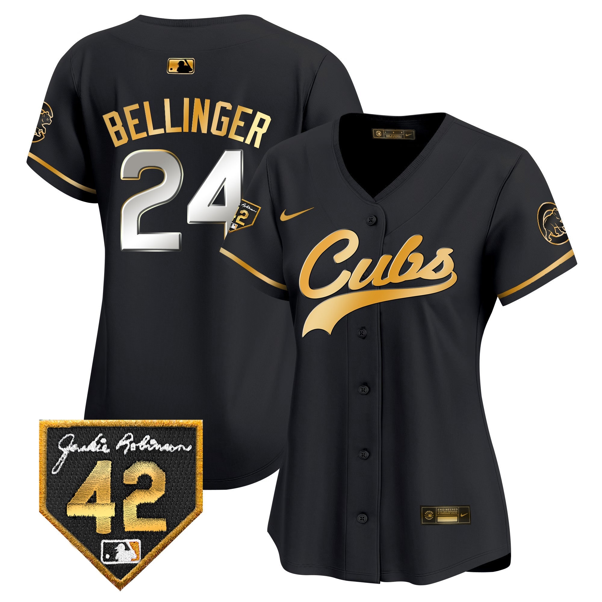 Women’s Chicago Jackie Robinson Patch Vapor Premier Limited Jersey
