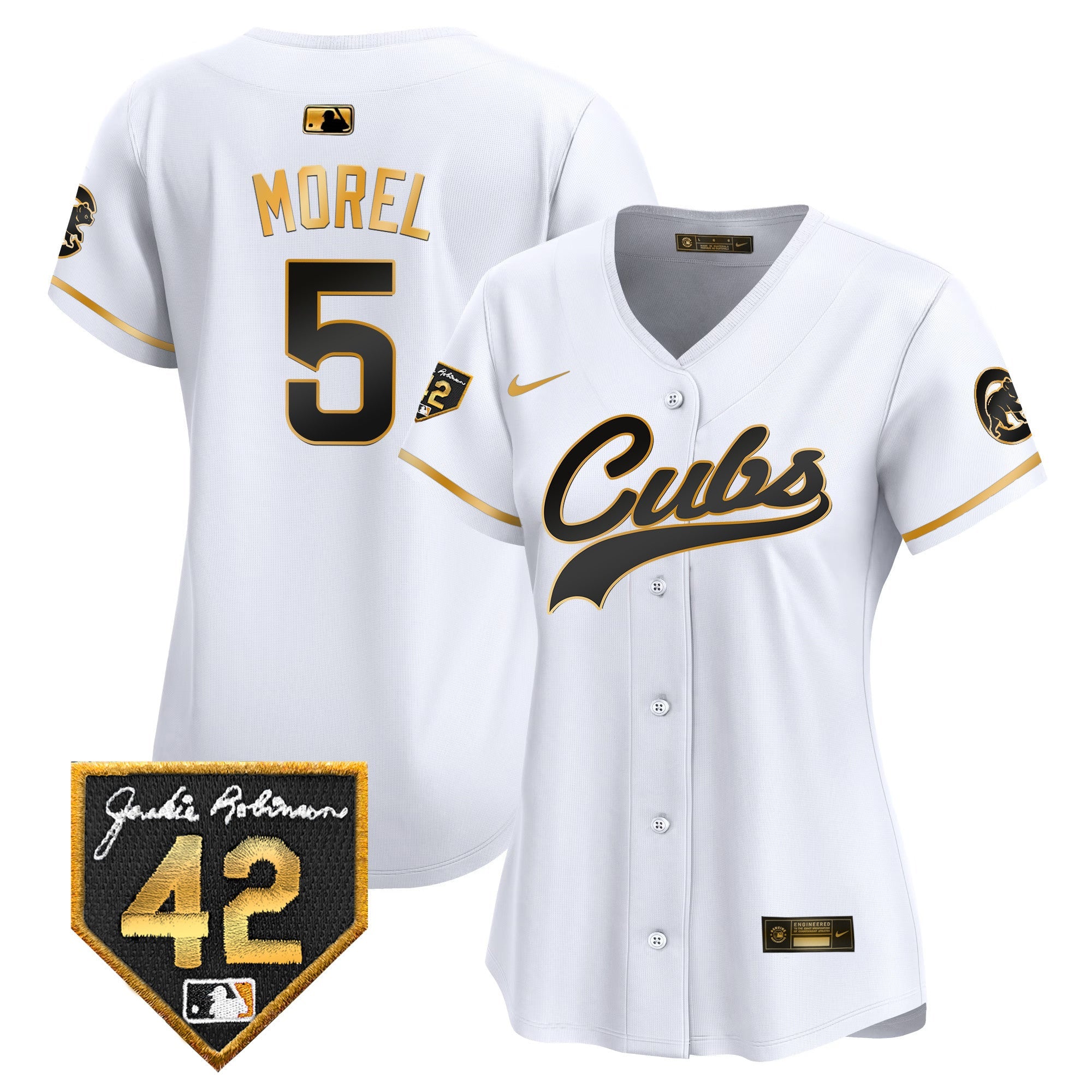 Women’s Chicago Jackie Robinson Patch Vapor Premier Limited Jersey