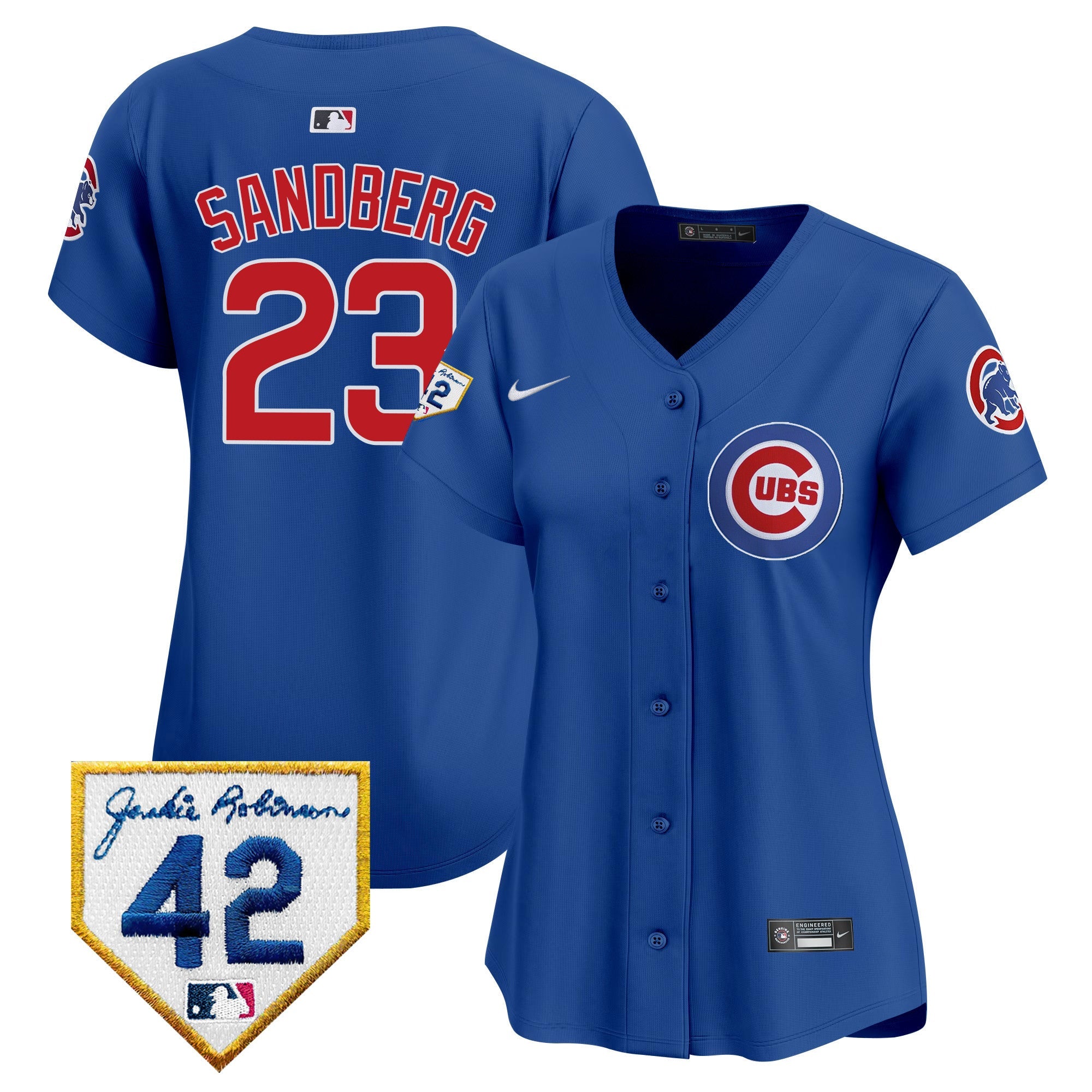 Women’s Chicago Jackie Robinson Patch Vapor Premier Limited Jersey
