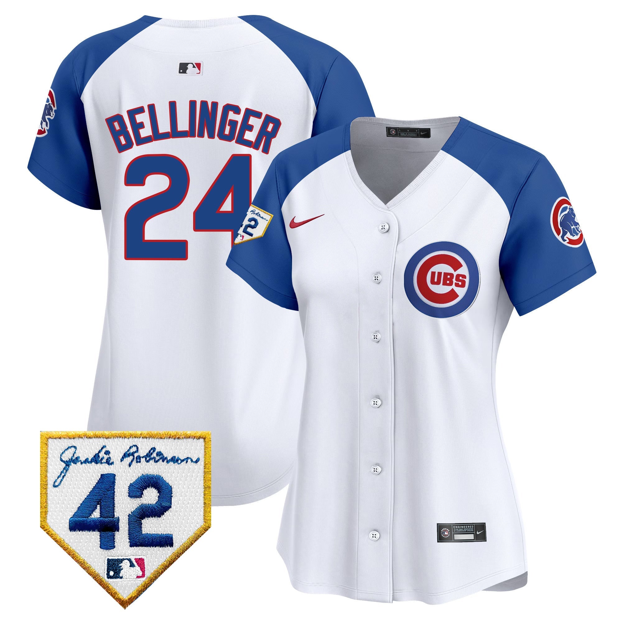 Women’s Chicago Jackie Robinson Patch Vapor Premier Limited Jersey